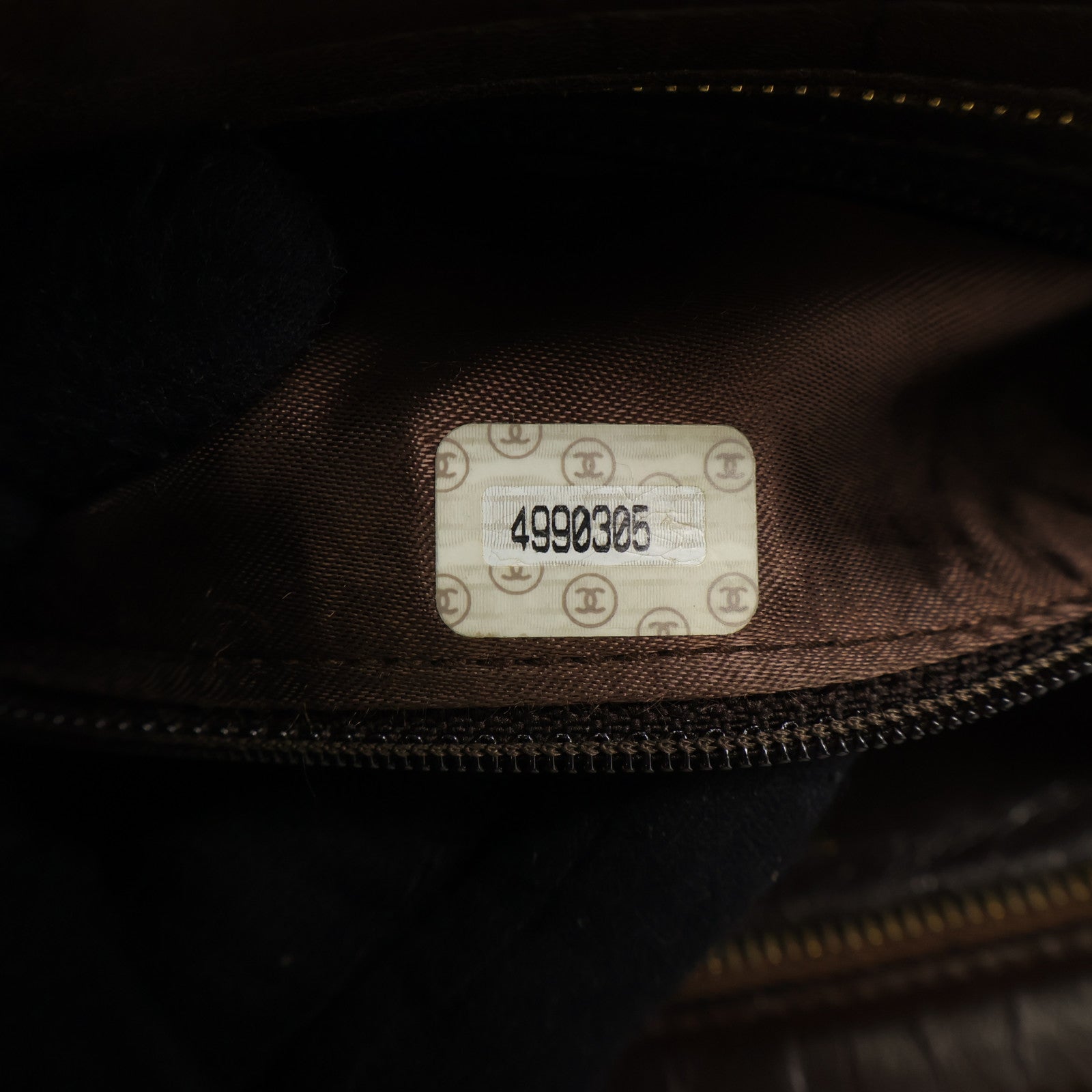 CHANEL 羊皮皮革Vintage Hand Bag金扣手挽袋