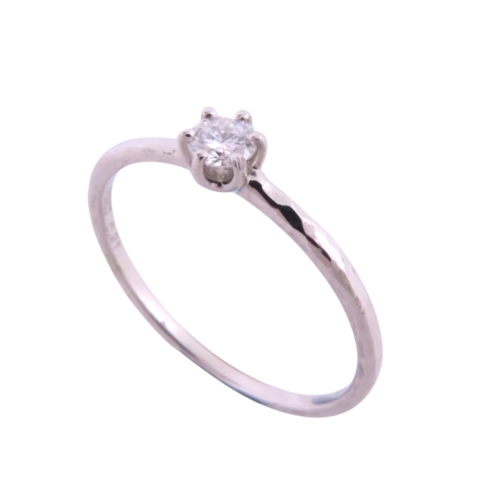 JEWELRY 【激減優惠】PT900鉑金/鑽石Diamond Ring戒指US#9.5