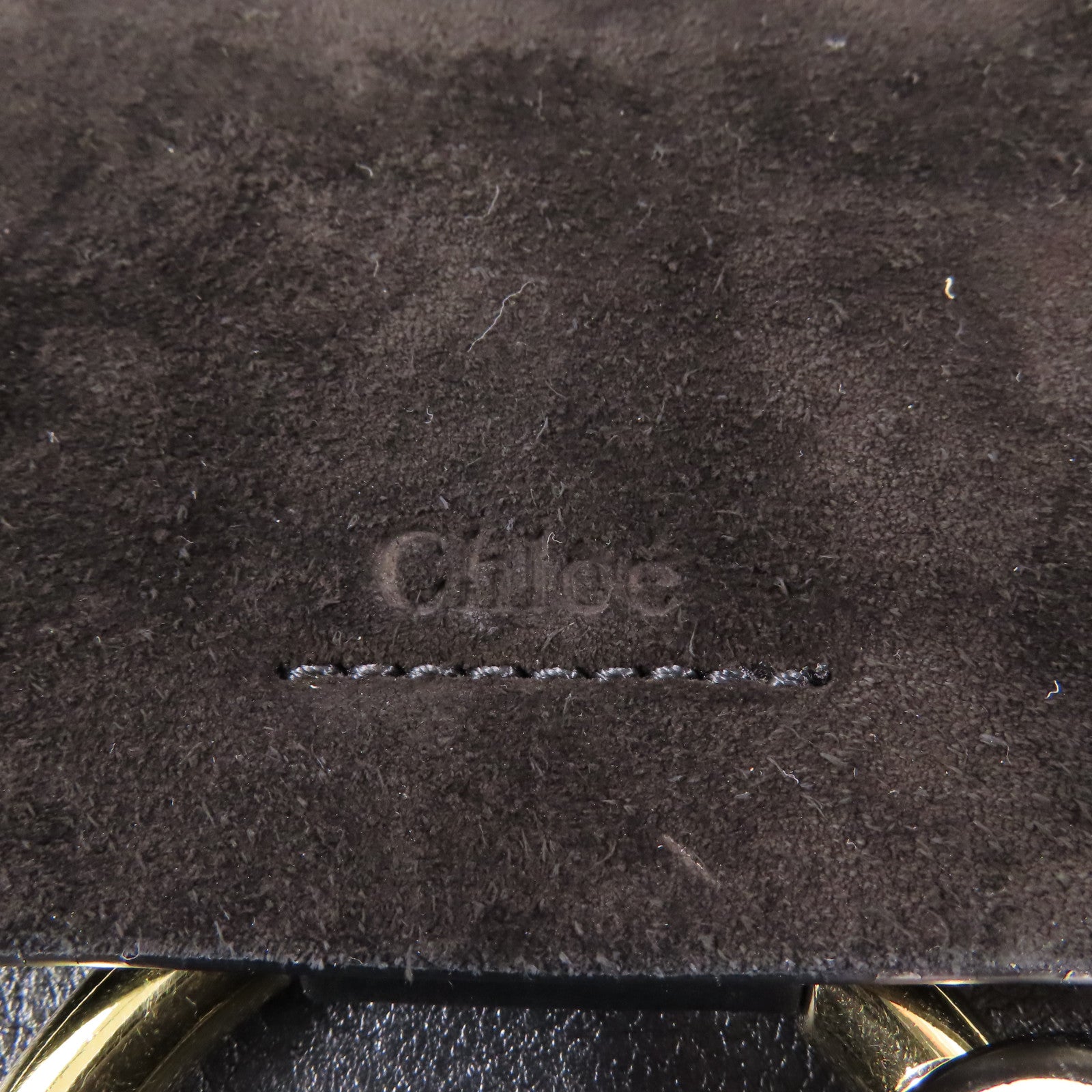 Chloe 牛皮皮革/麂皮皮革Shoulder Bag肩背袋