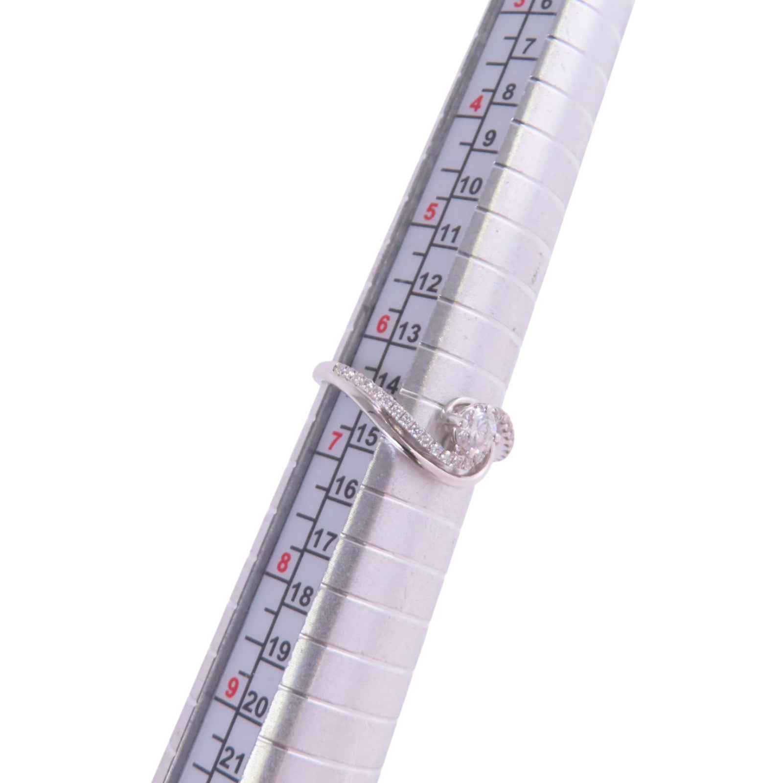 JEWELRY 【激減優惠】18K白金/鑽石Diamond Ring戒指US#6.5