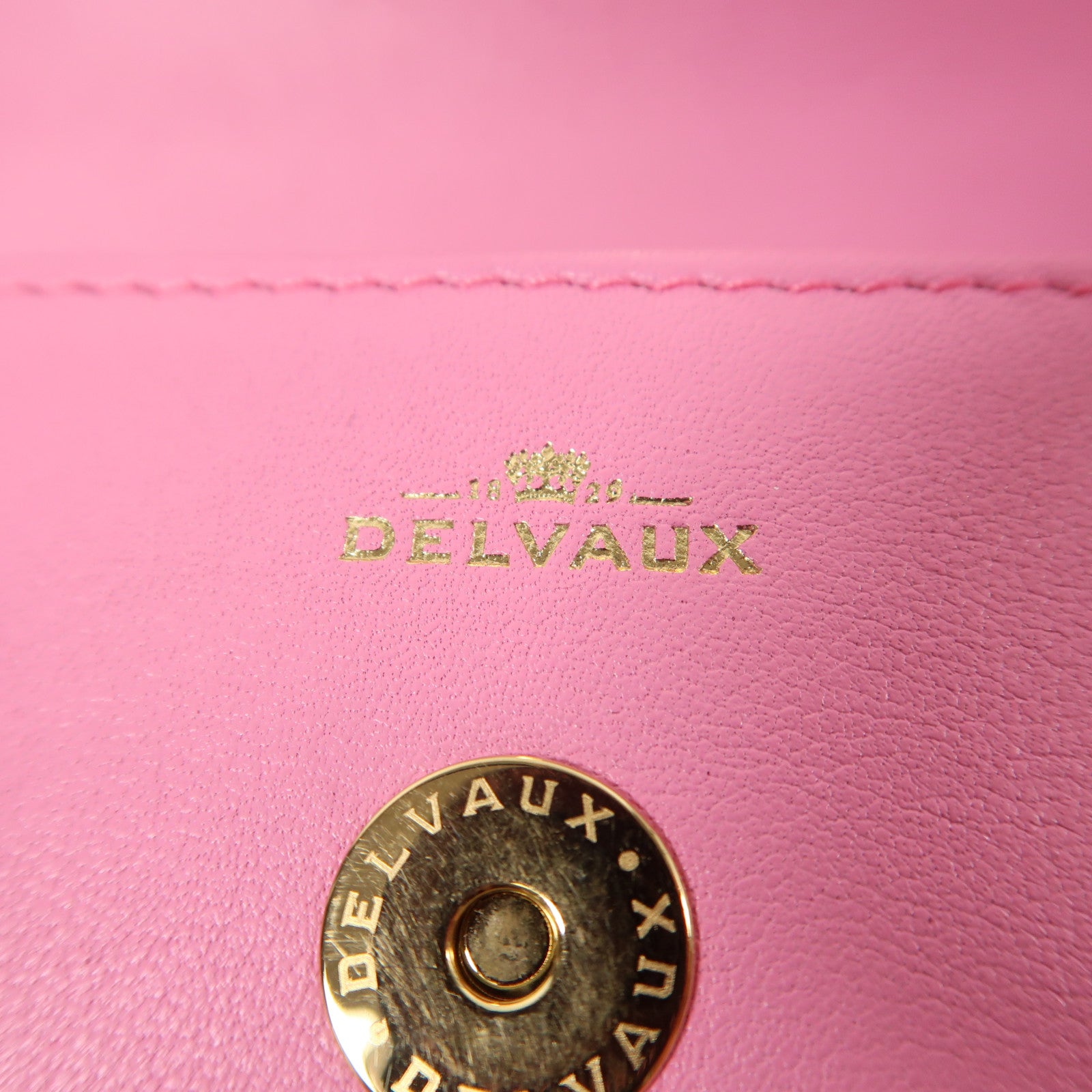 SELECTION 牛皮皮革Tempete金扣手挽肩背兩用袋