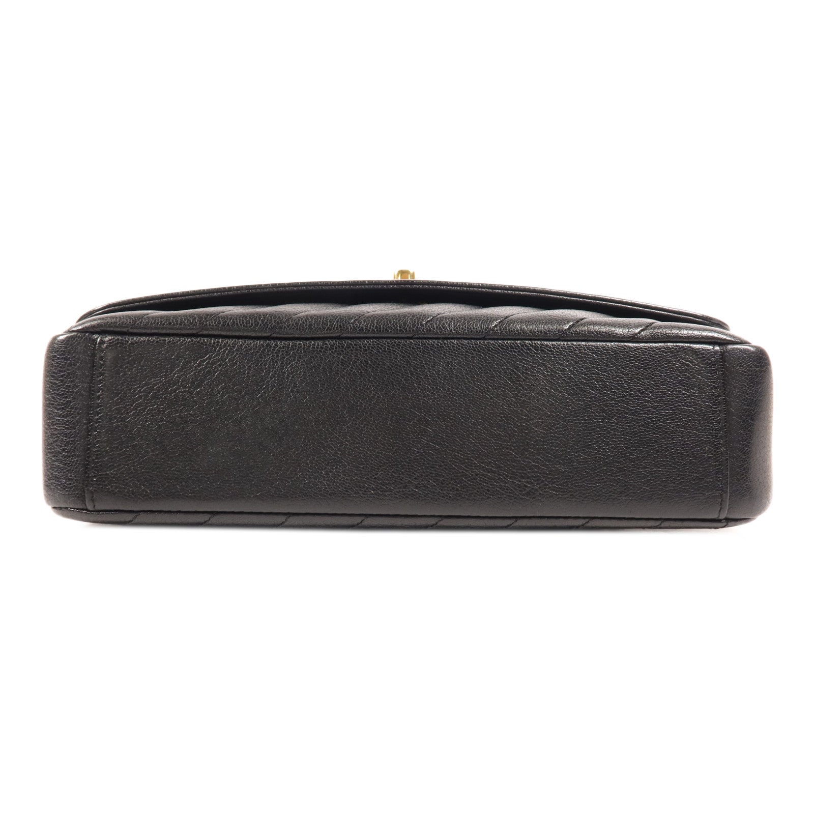 CHANEL 牛皮皮革Coco Mark Quilted Flap金扣鏈帶肩背袋