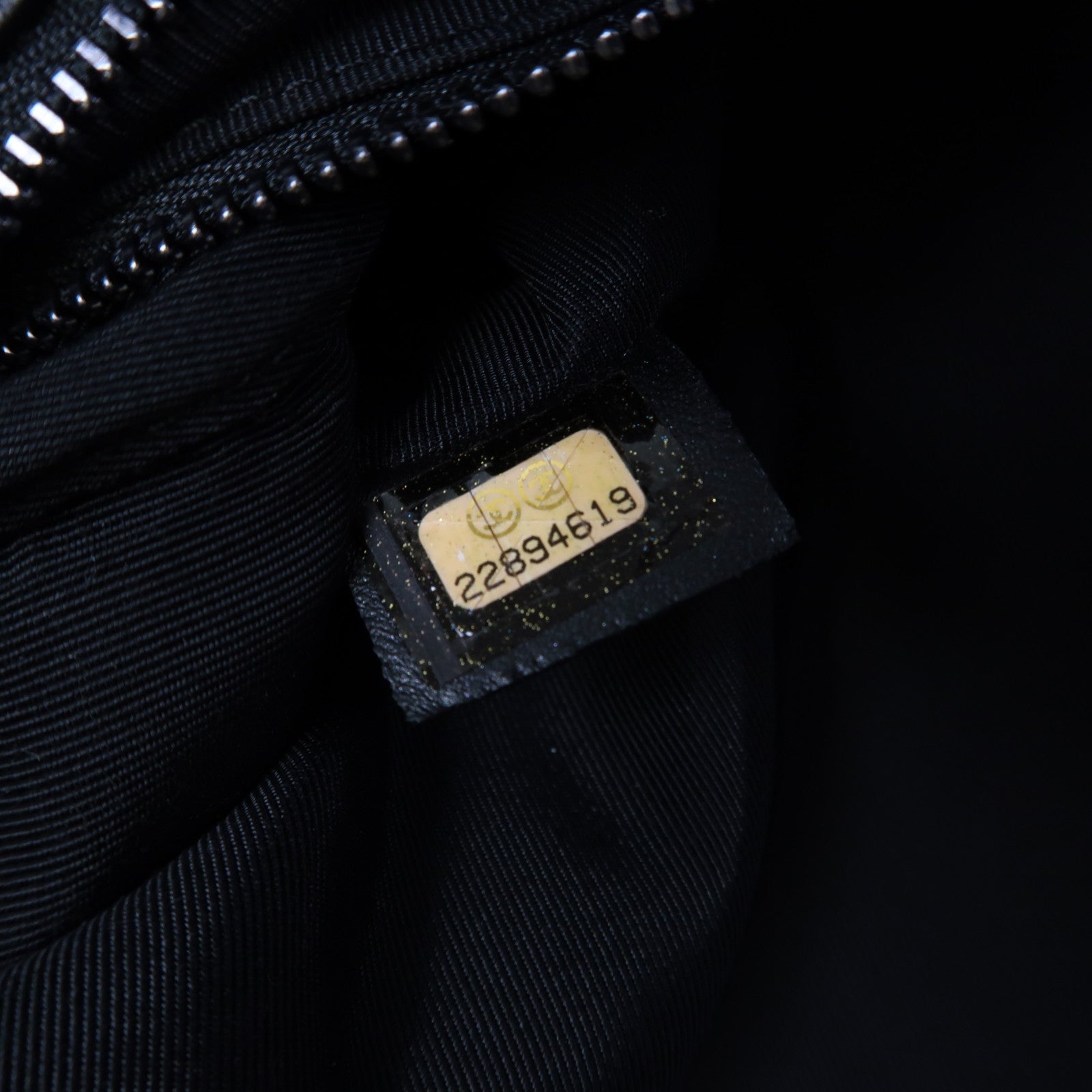 CHANEL 菱格羊皮皮革Clutch Bag銀扣手拿包黑色