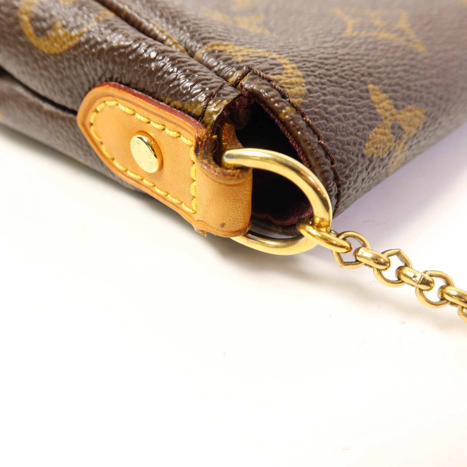 LOUIS VUITTON Monogram Favorite MM金扣手挽肩背兩用袋