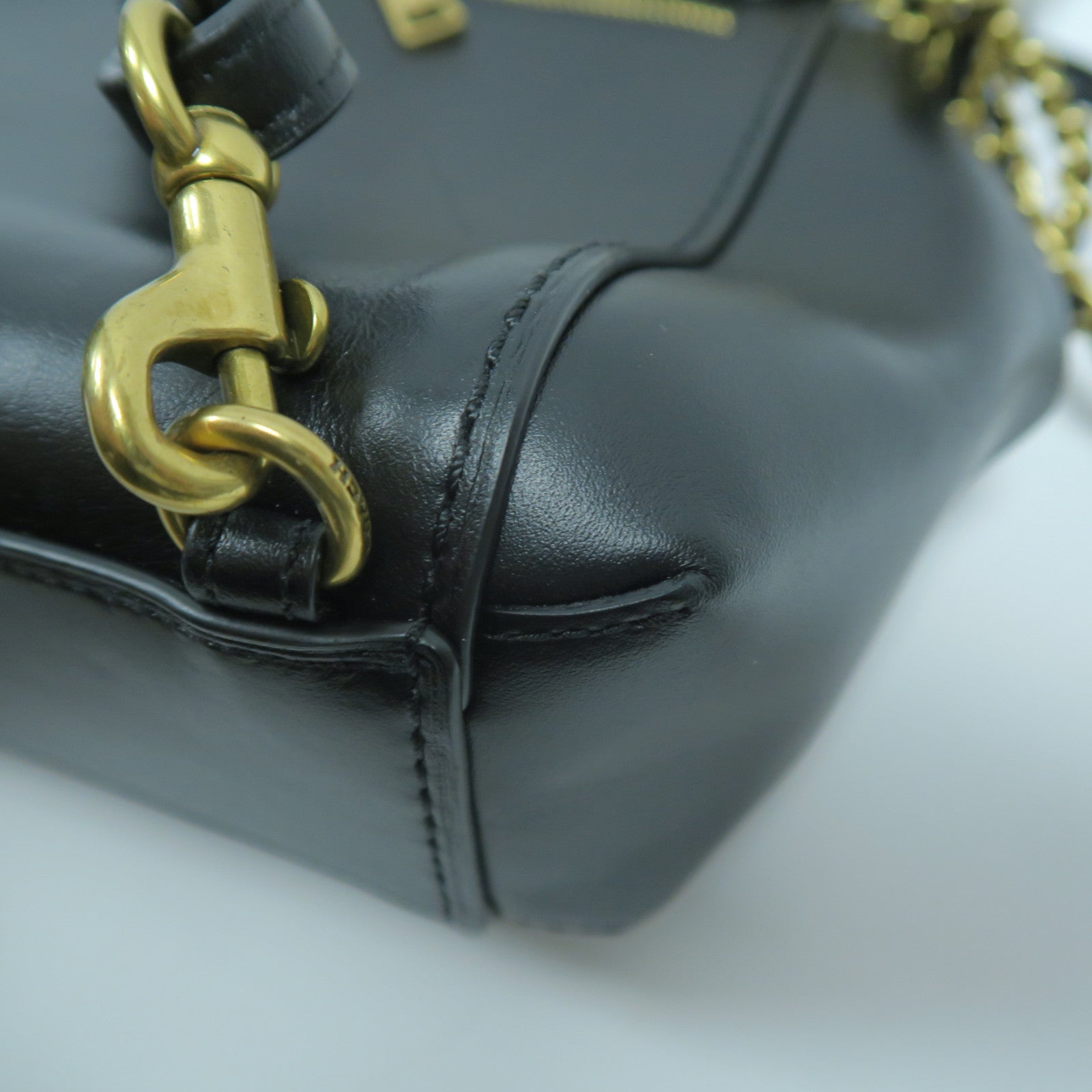 COACH 【激減優惠】牛皮皮革Parker Convertible Backpack 16金扣背包黑色