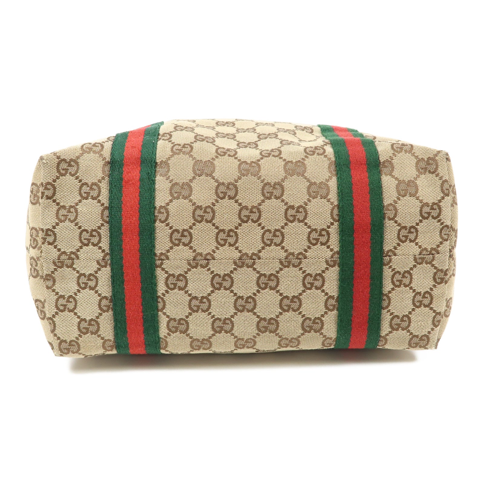 GUCCI 帆布Shoulder Bag金扣肩背袋