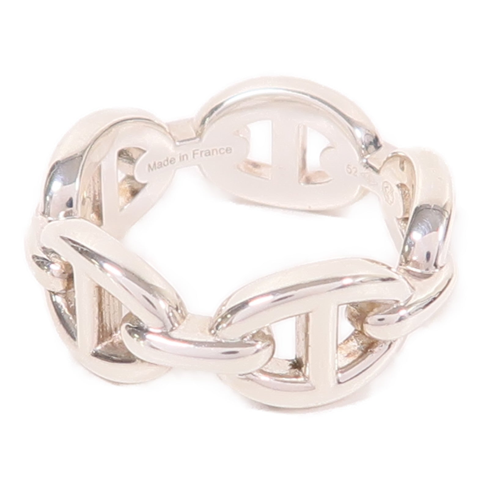 HERMES 925純銀Farandole Ring戒指US#5.5