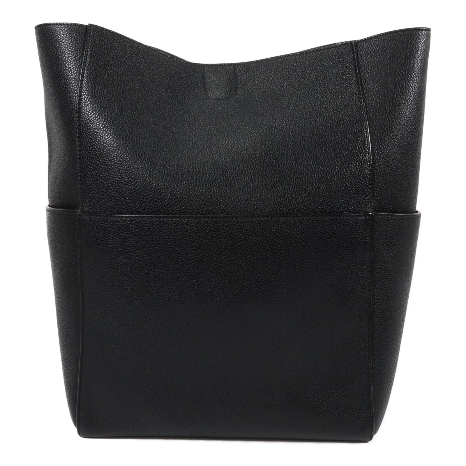 CELINE 牛皮皮革Sangle Bucket Medium肩背袋