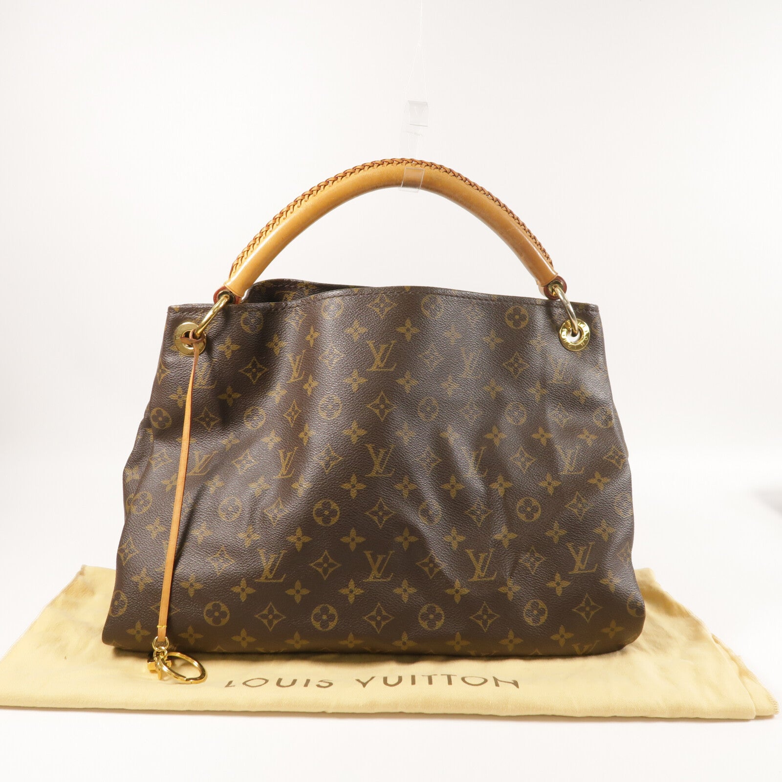 LOUIS VUITTON Monogram Artsy MM金扣肩背袋