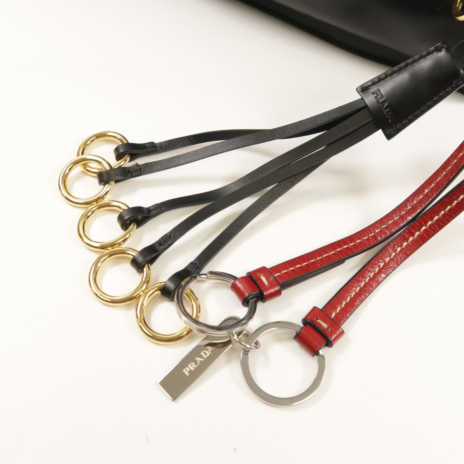 PRADA 牛皮皮革Soft Sound Large肩背袋