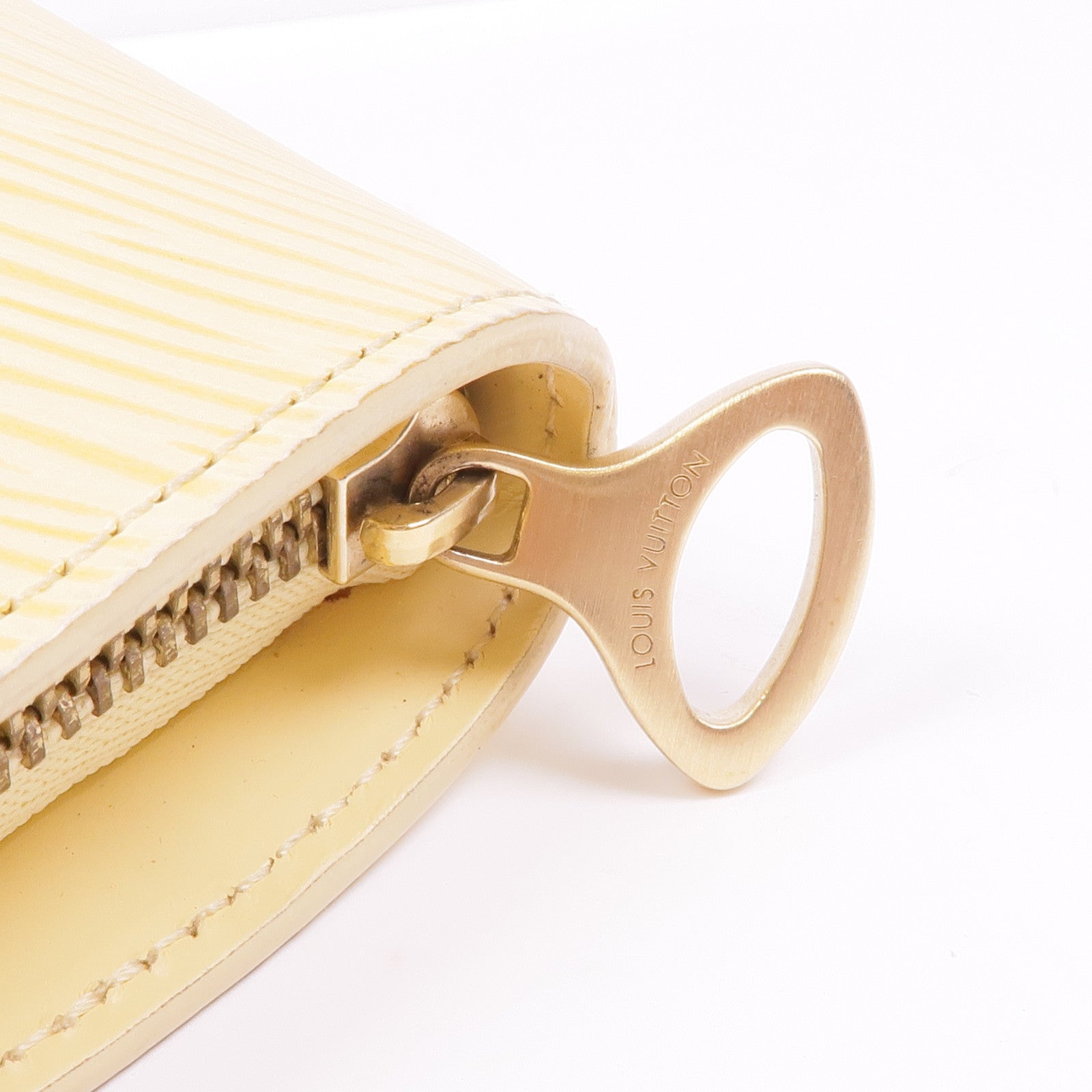 LOUIS VUITTON Epi Portefeuille金扣錢包