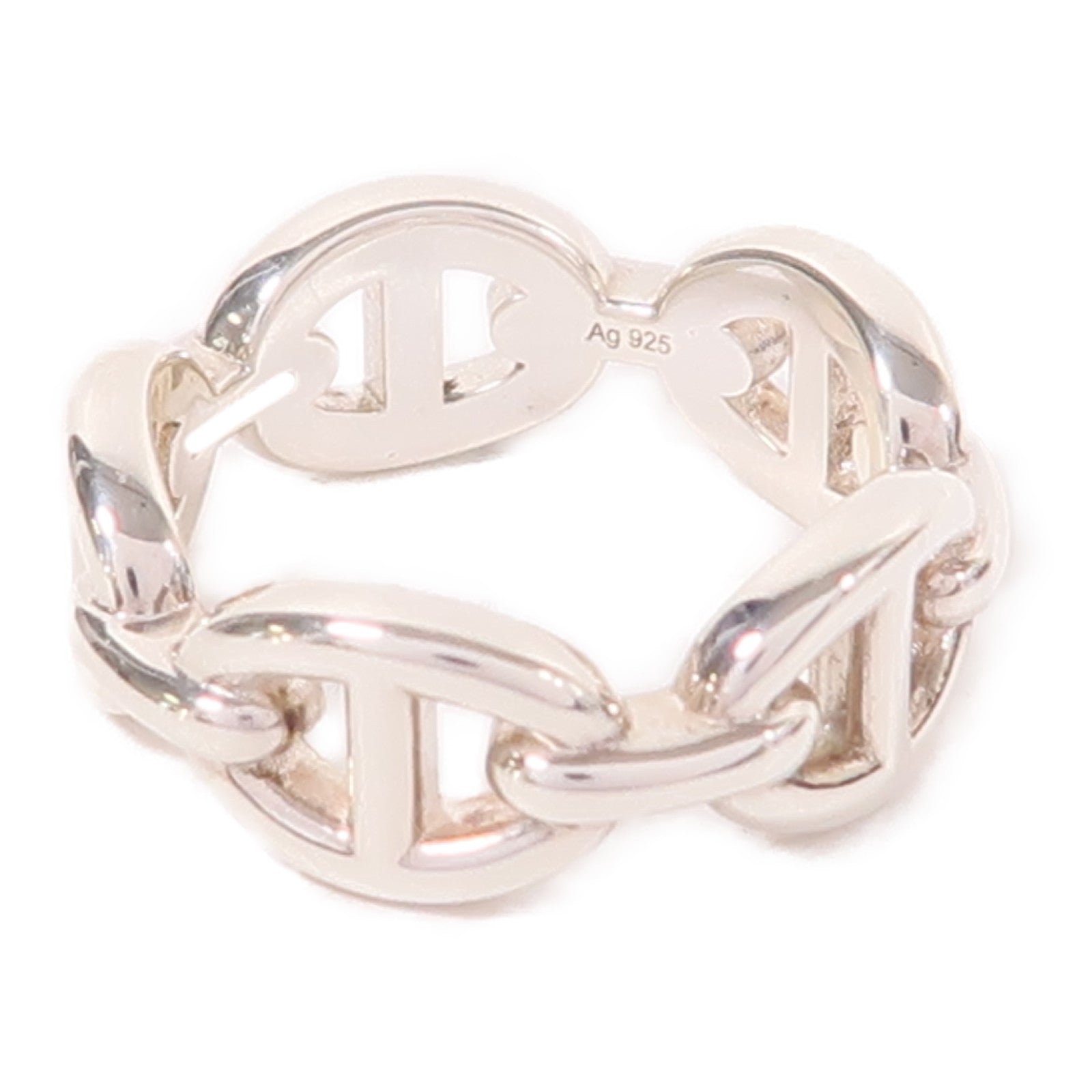 HERMES 925純銀Farandole Ring戒指US#5.5