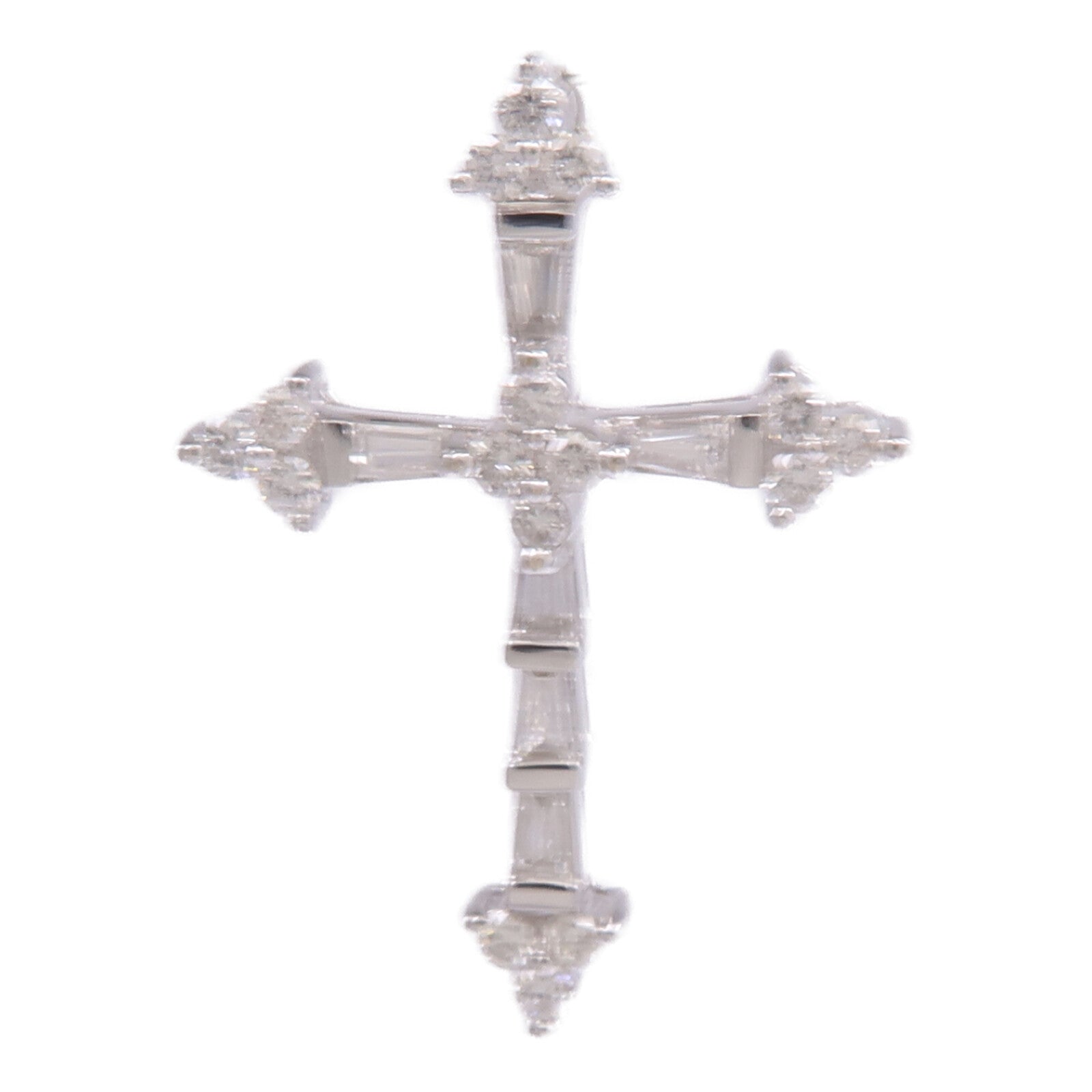 JEWELRY 18K白金Diamond Pendant Top鑽石吊墜