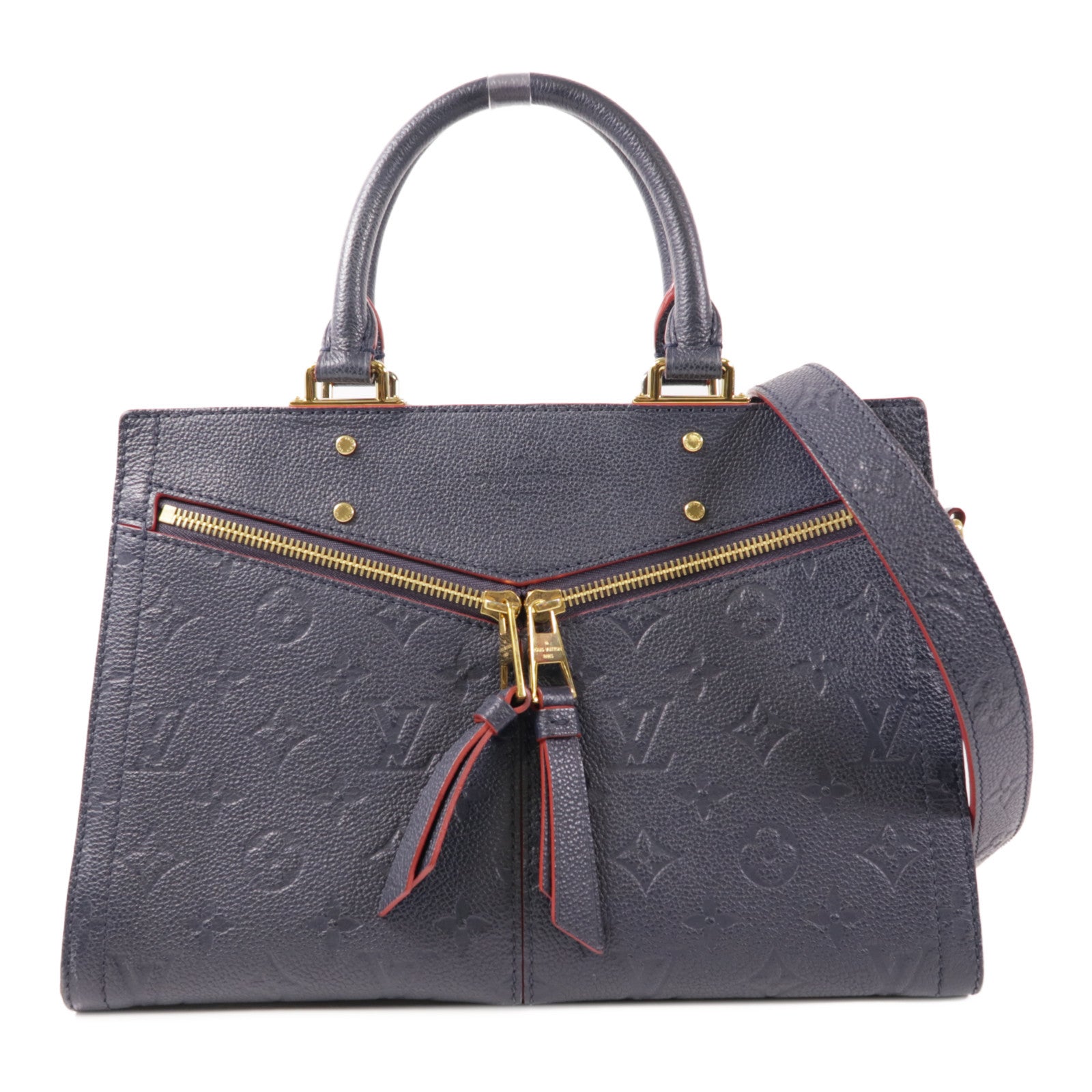 LOUIS VUITTON Monogram Empreinte Sully金扣手挽肩背兩用袋