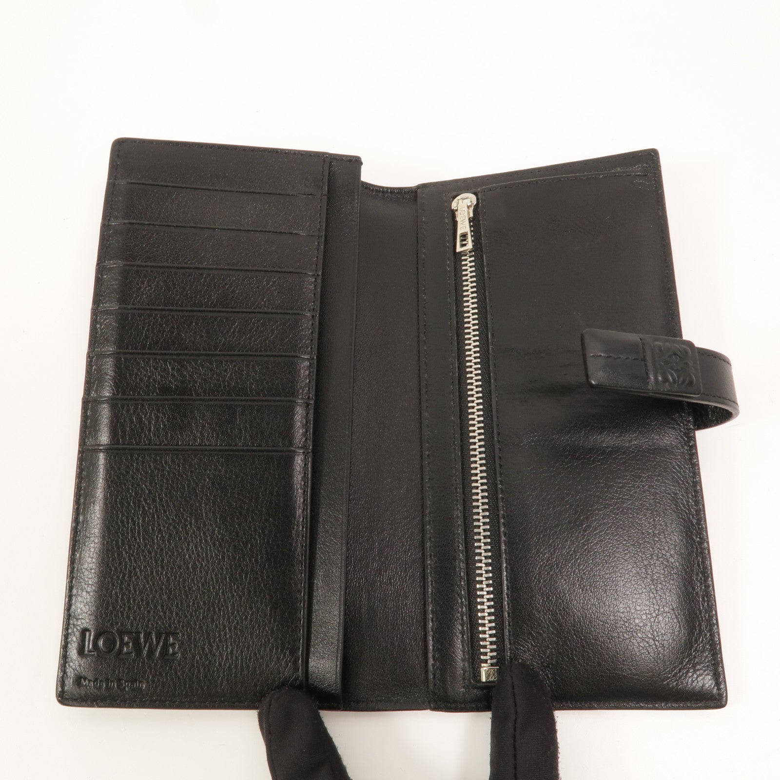 LOEWE 牛皮皮革Large Vertical Wallet長錢包