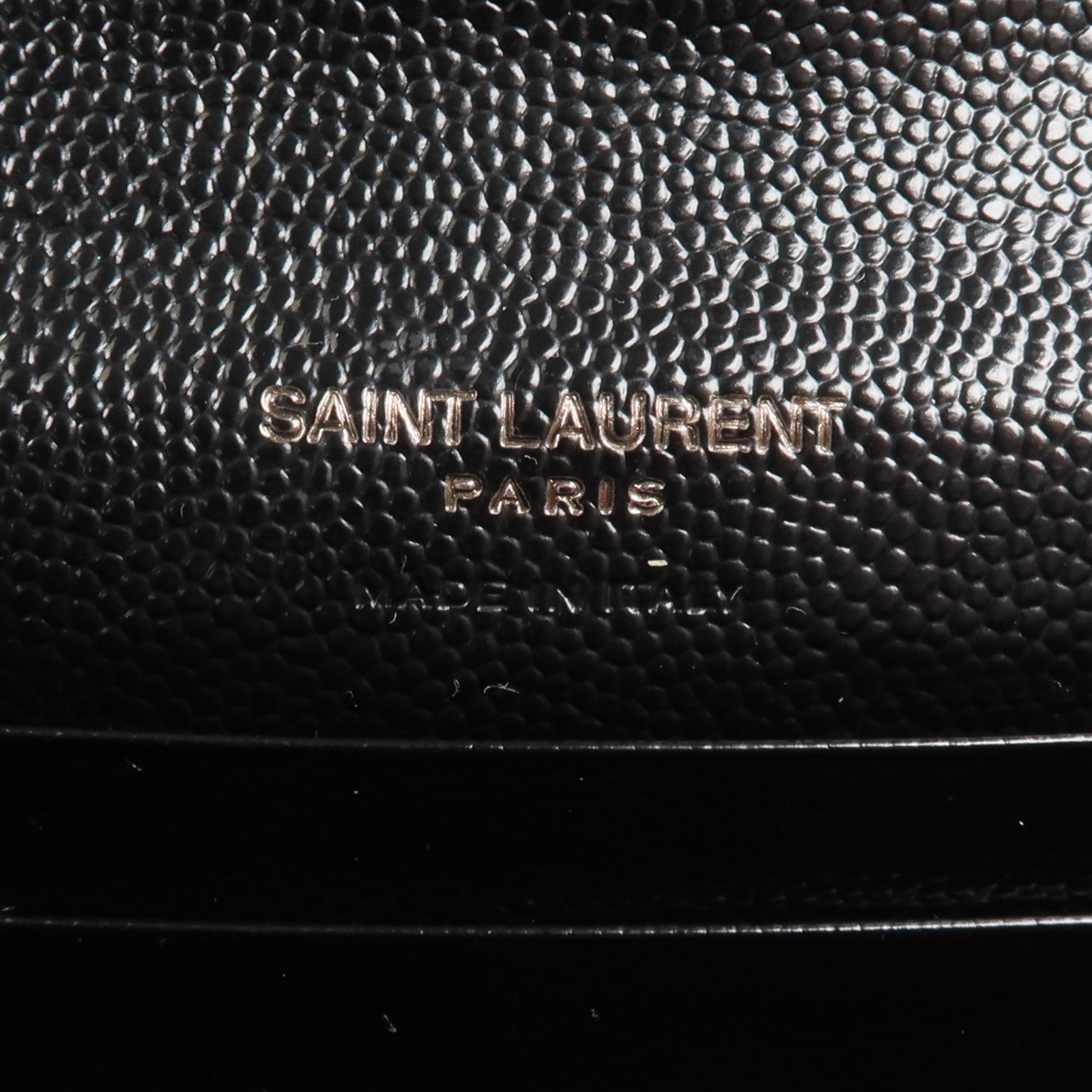 YVES SAINT LAURENT 牛皮皮革Small Envelope Wallet錢包
