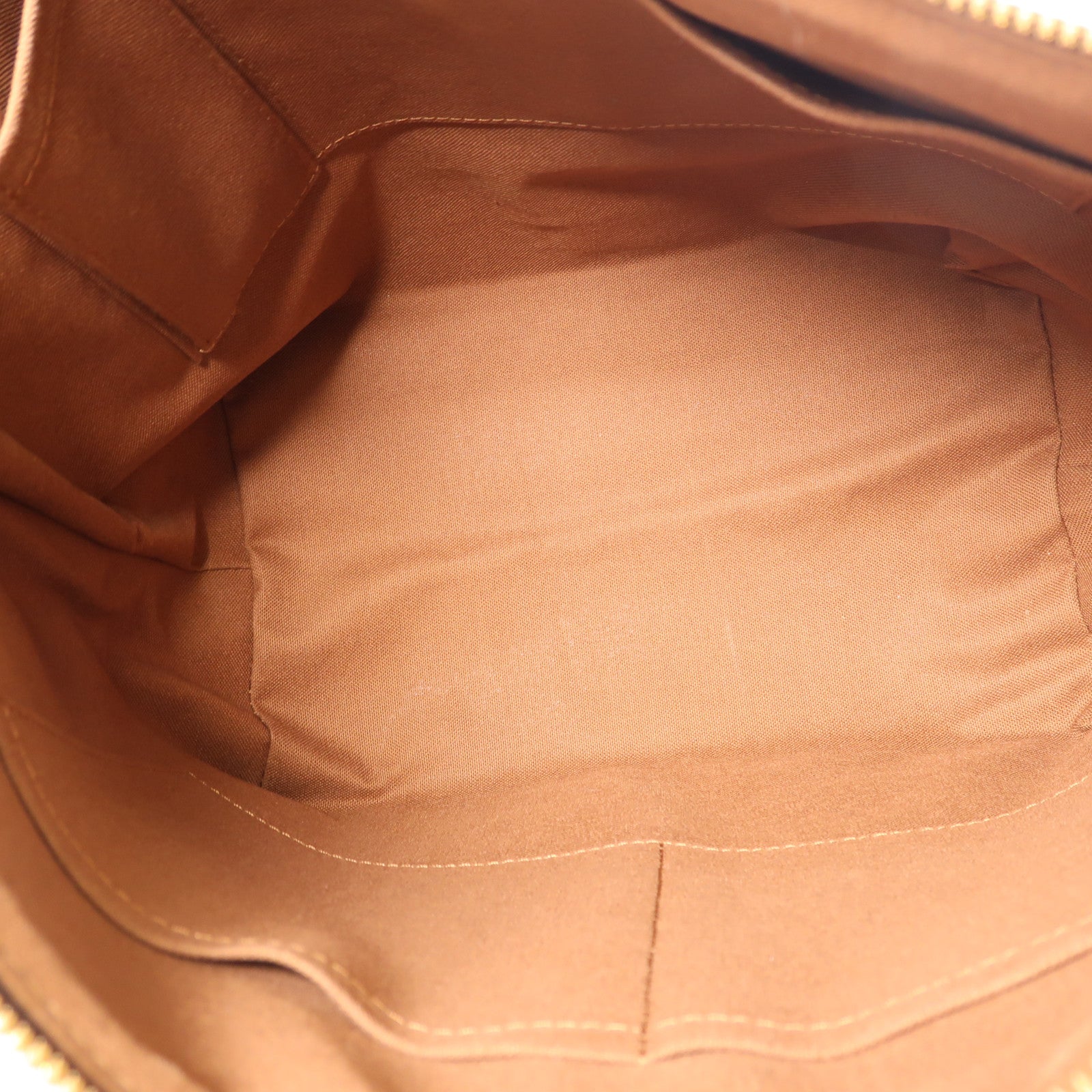 LOUIS VUITTON Monogram Palermo PM金扣手挽肩背兩用袋棕色