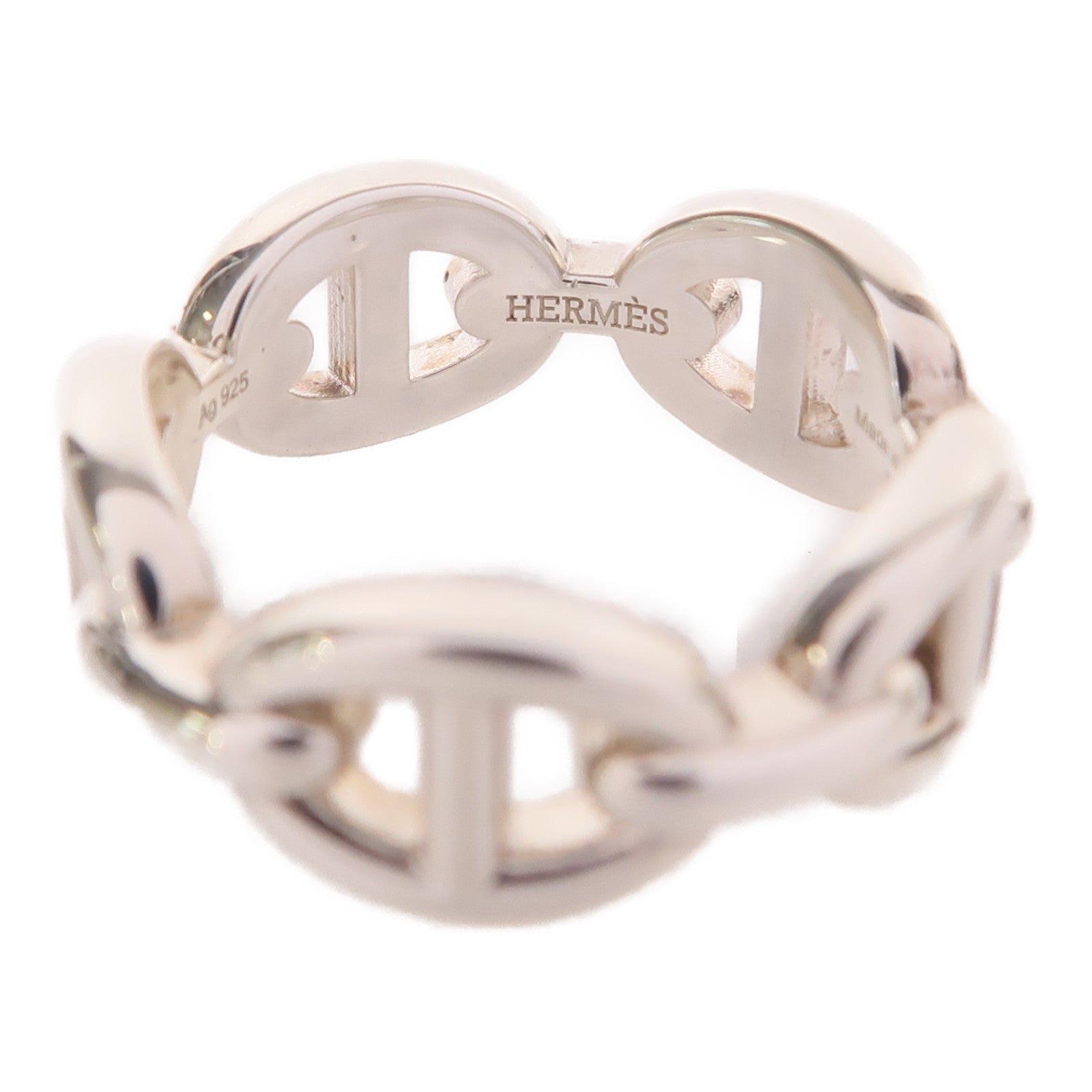 HERMES 925純銀Farandole Ring戒指US#5.5