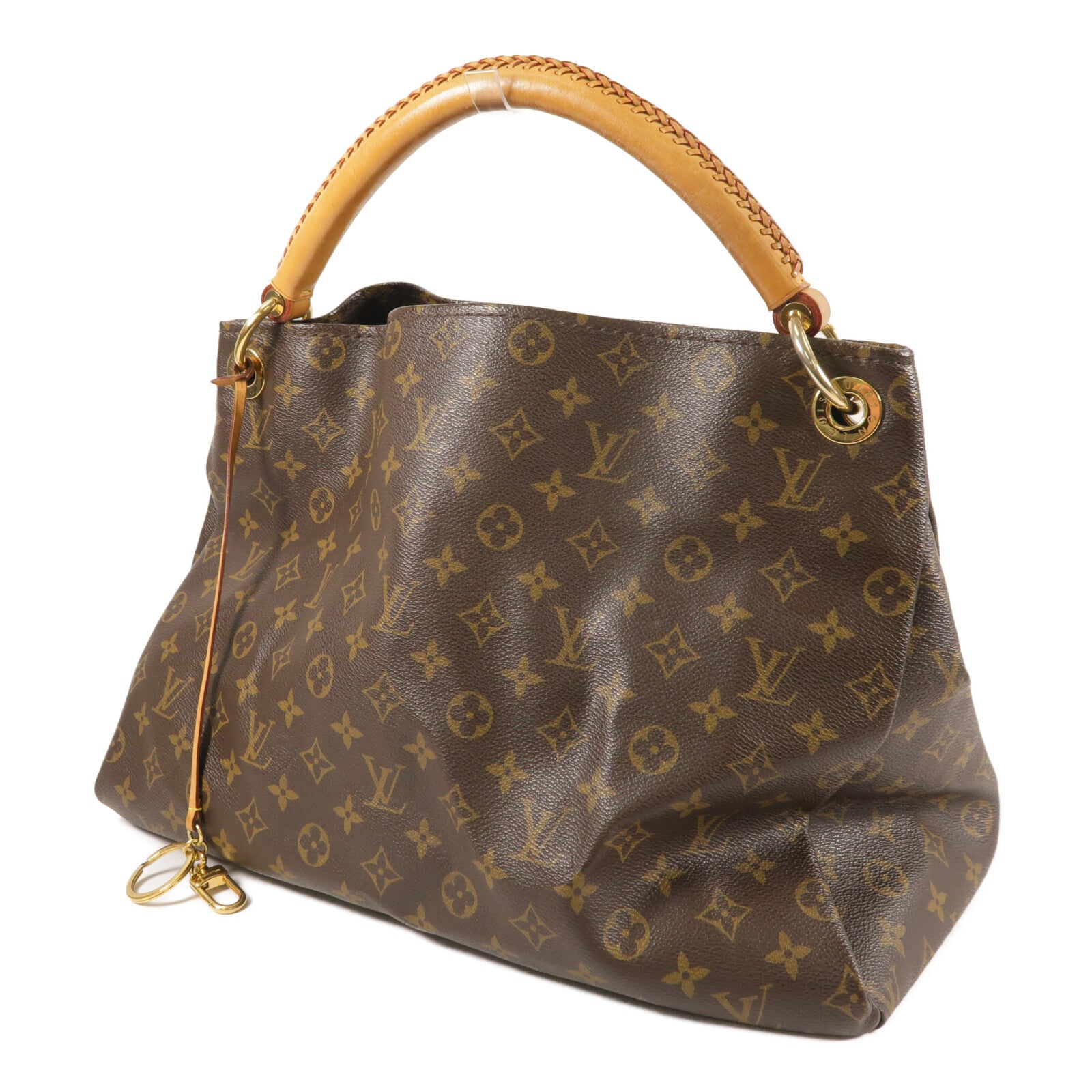 LOUIS VUITTON Monogram Artsy MM金扣肩背袋