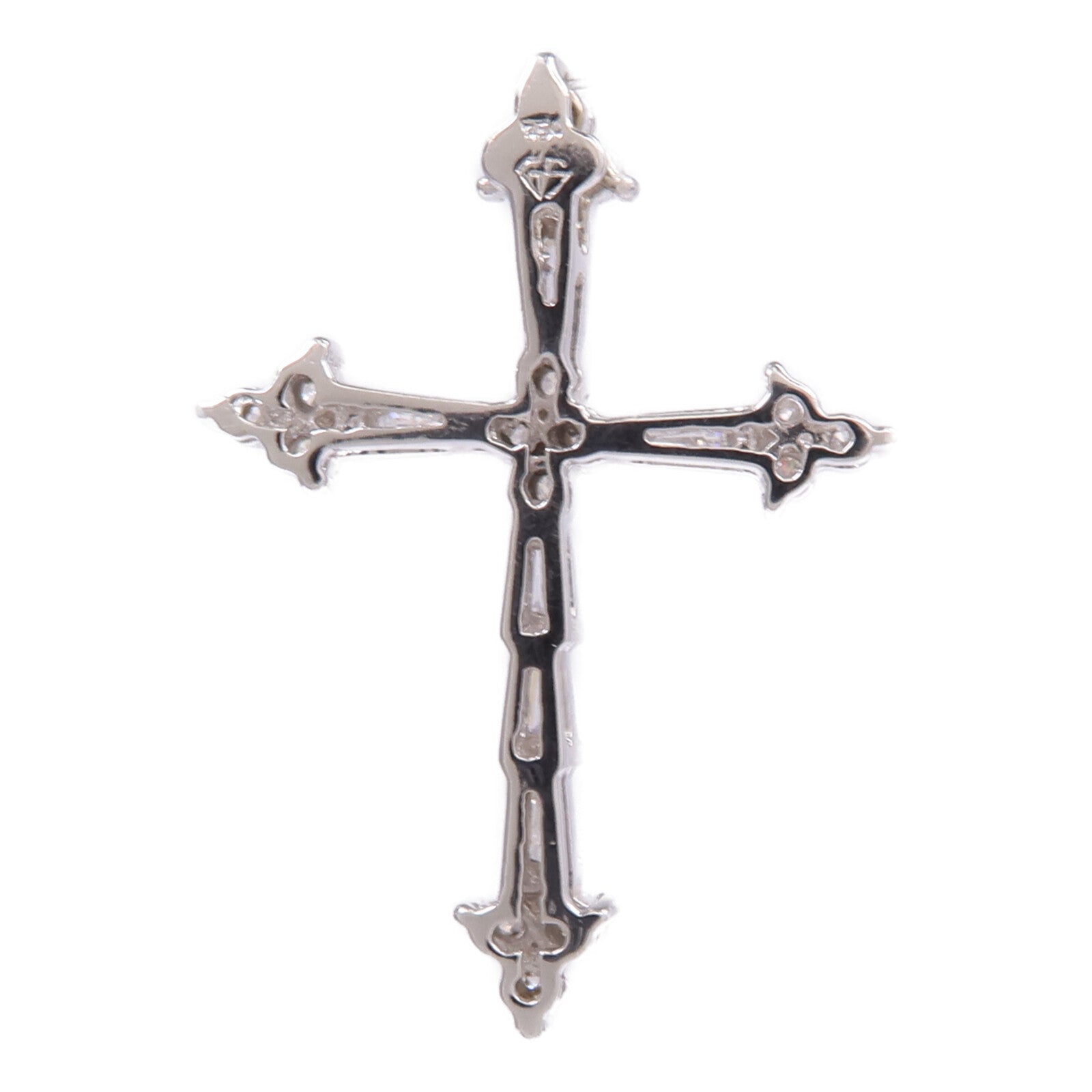 JEWELRY 18K白金Diamond Pendant Top鑽石吊墜