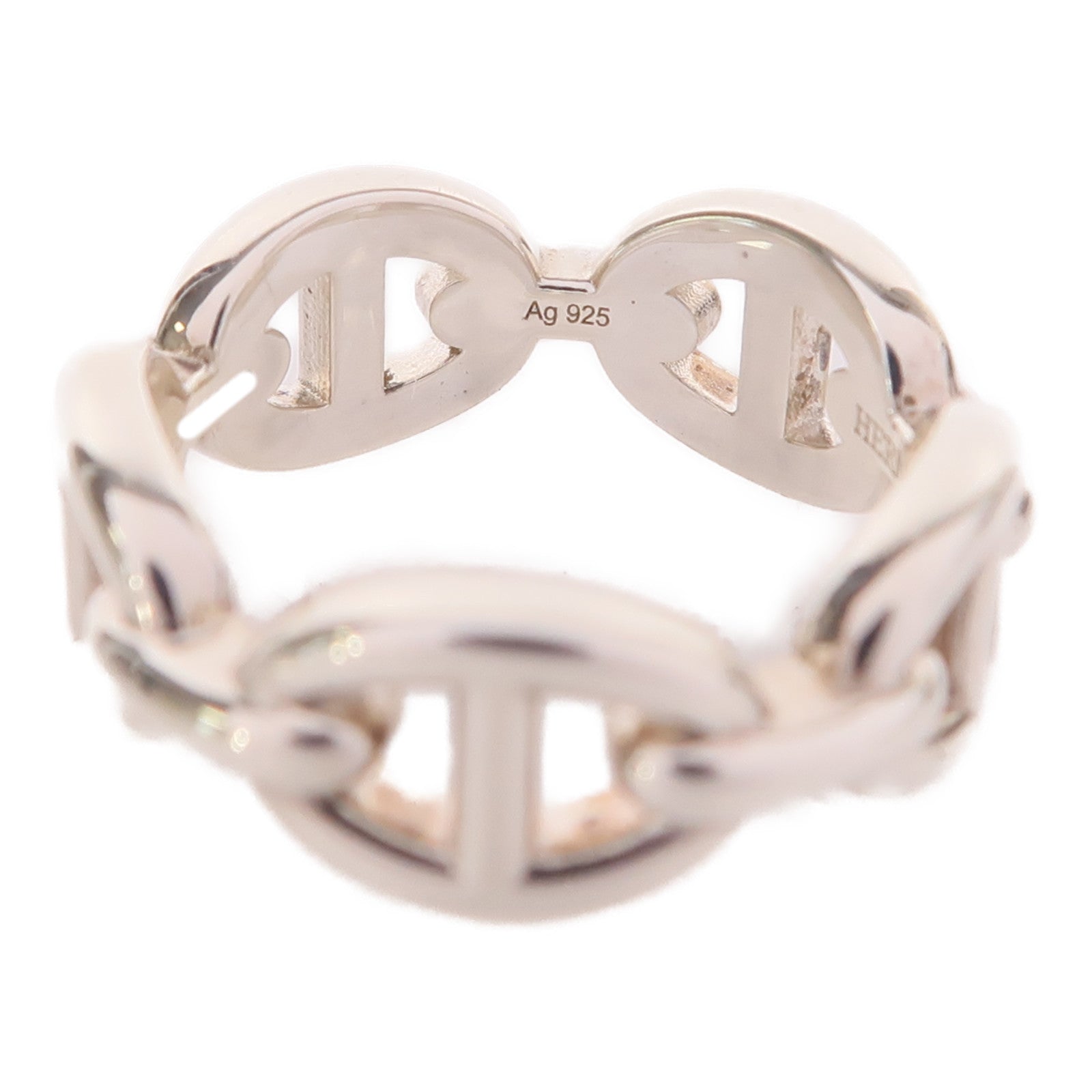 HERMES 925純銀Farandole Ring戒指US#5.5