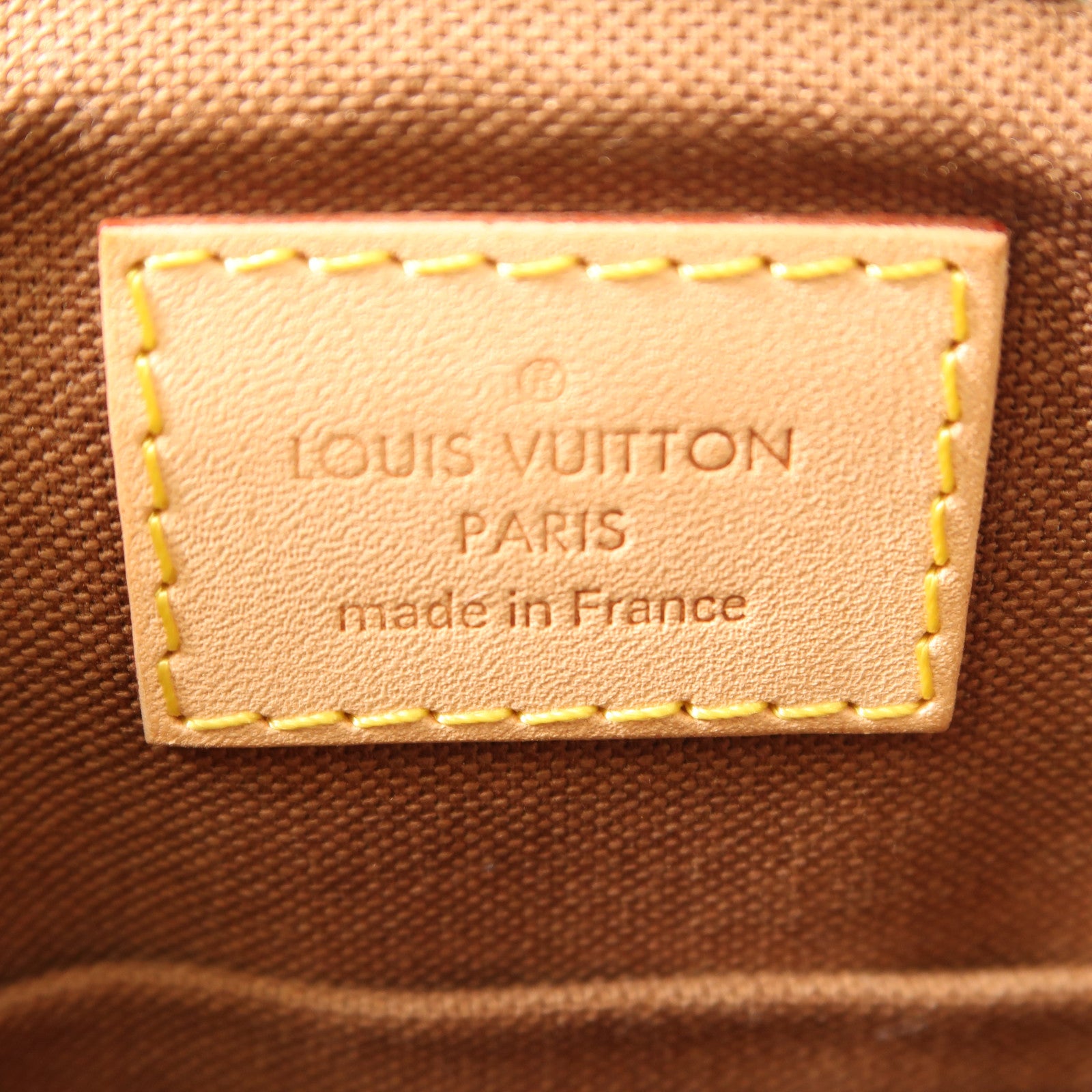 LOUIS VUITTON Monogram Palermo PM金扣手挽肩背兩用袋棕色