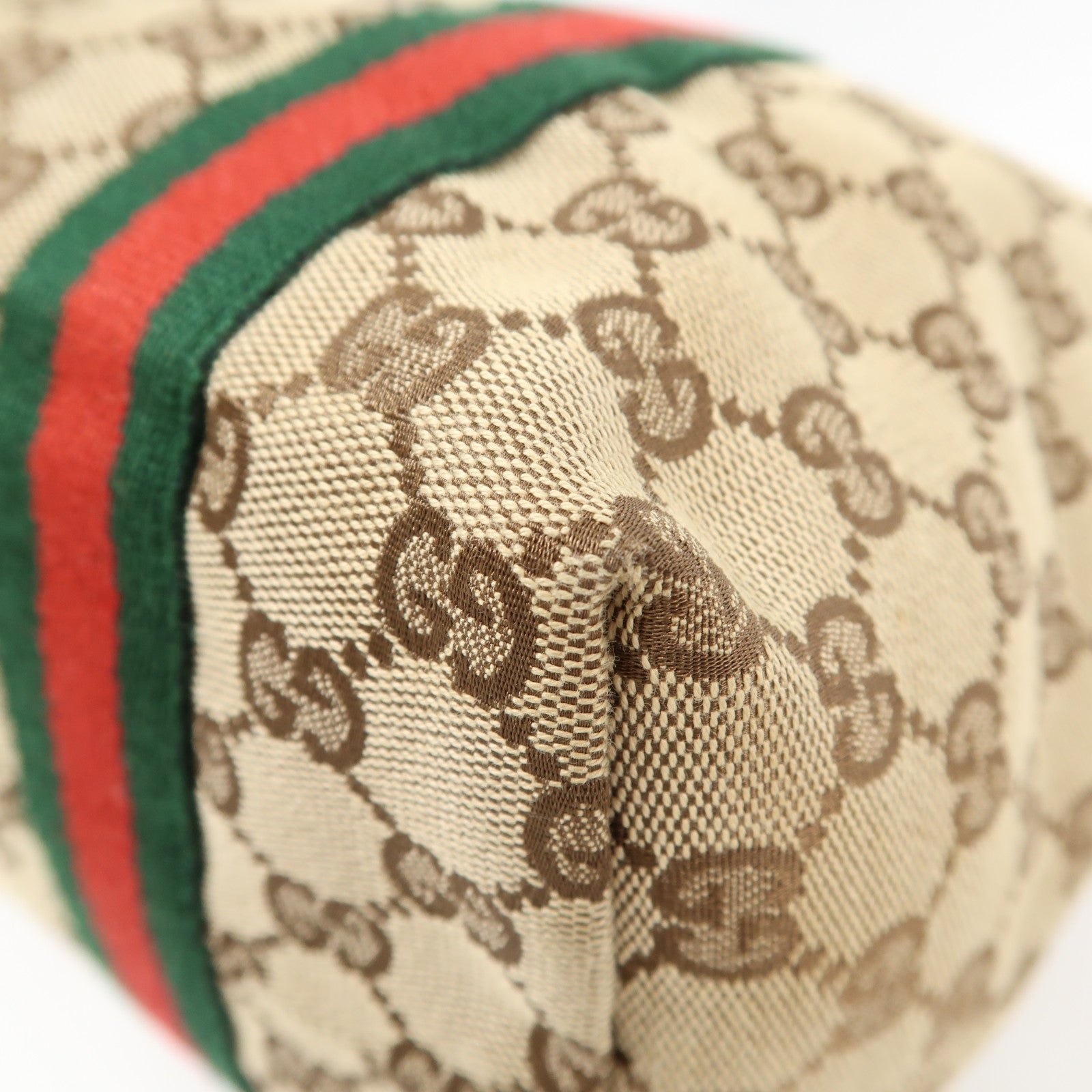 GUCCI 帆布Shoulder Bag金扣肩背袋