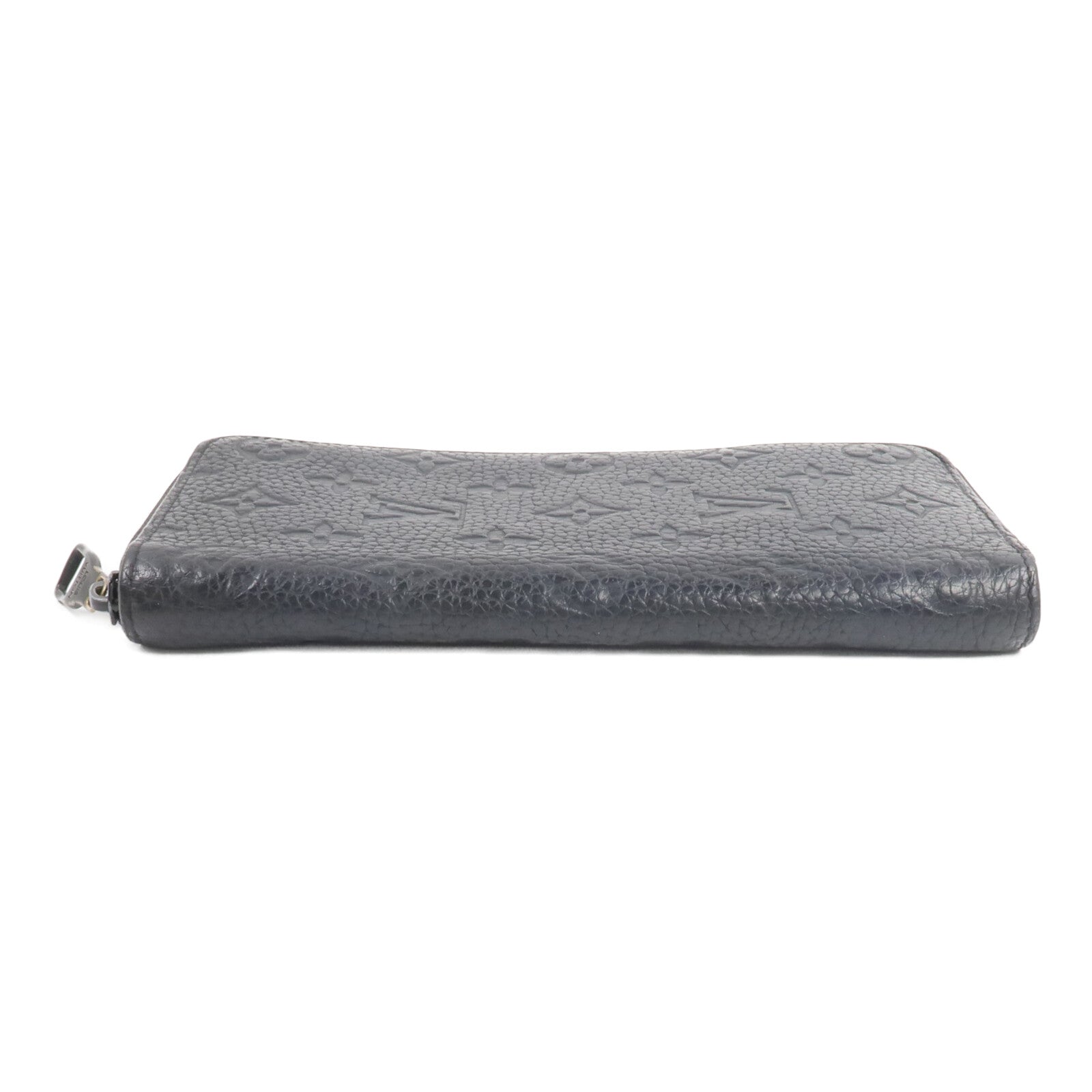 LOUIS VUITTON Monogram Taurillon Zip Vertical Wallet長錢包