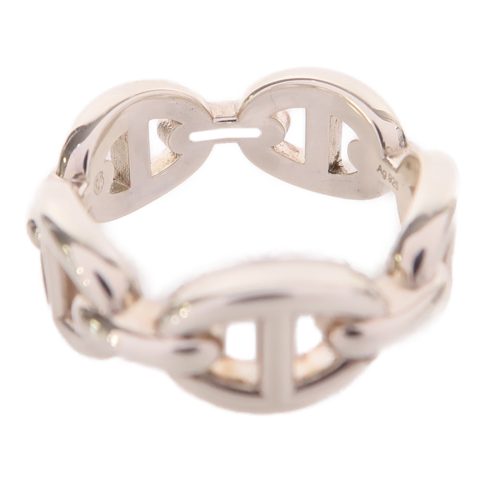 HERMES 925純銀Farandole Ring戒指US#5.5