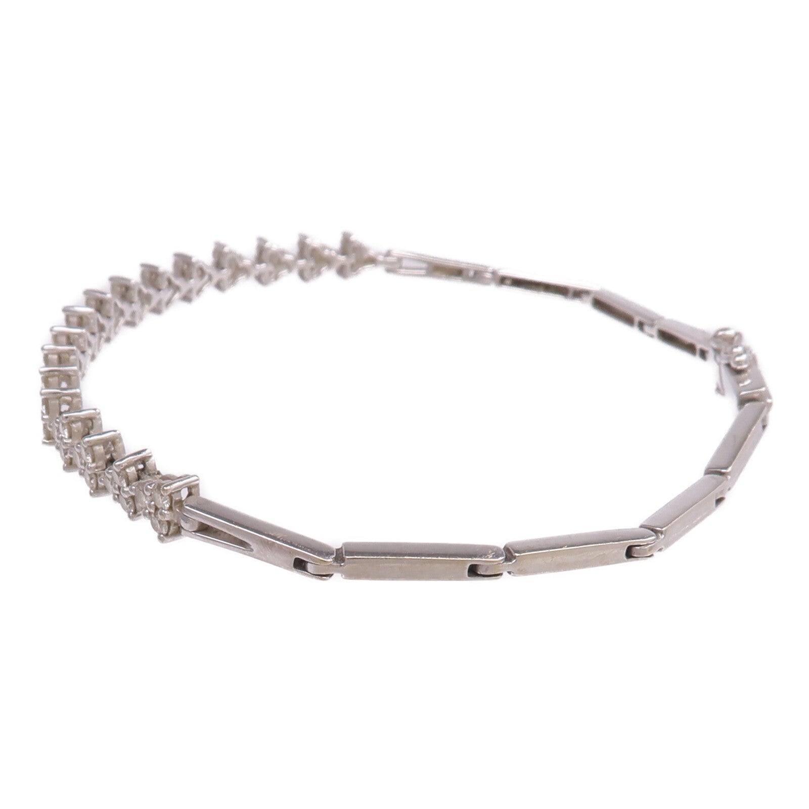 JEWELRY 【激減優惠】18K白金Diamond Bracelet鑽石手鏈