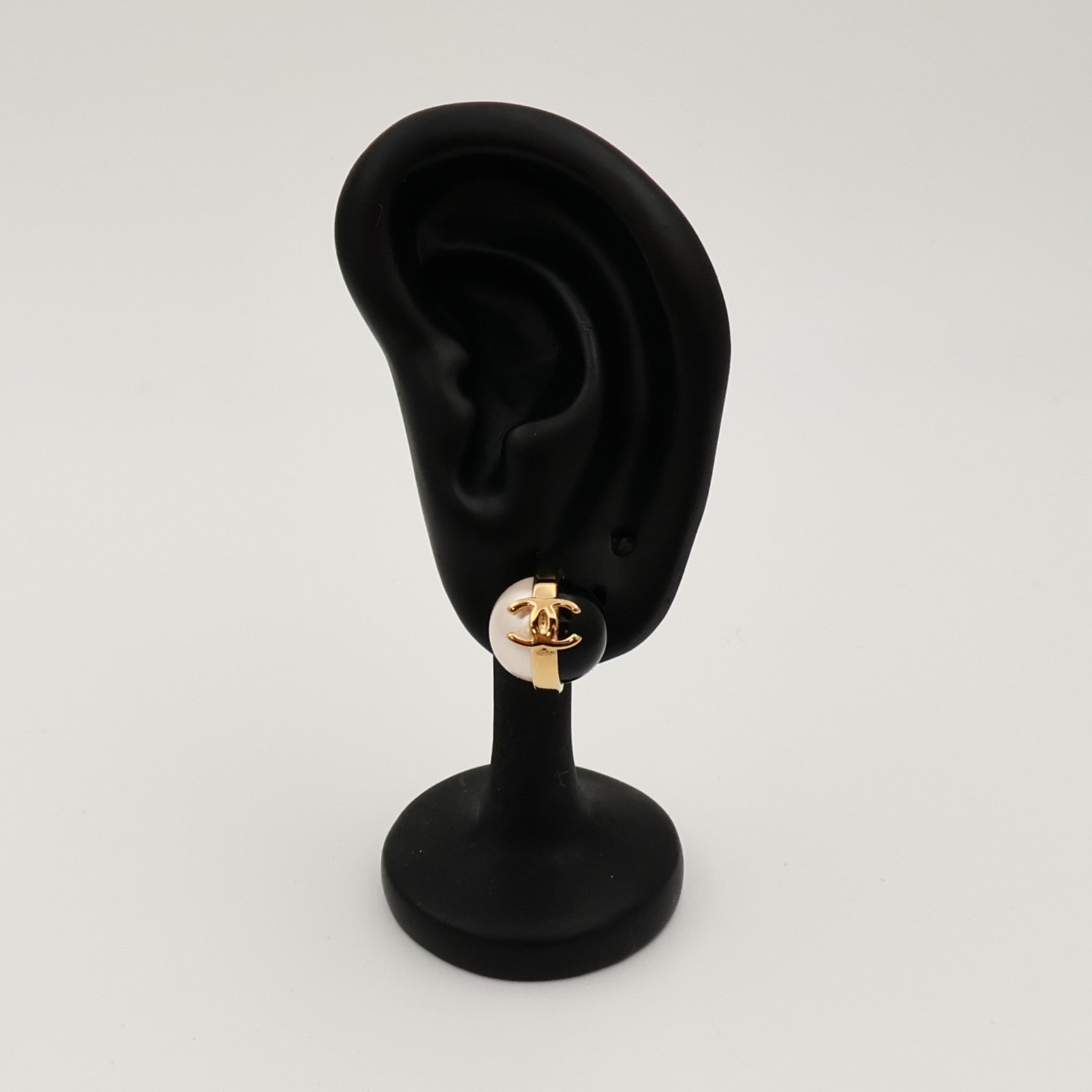 CHANEL 金屬/PVC Earrings耳環