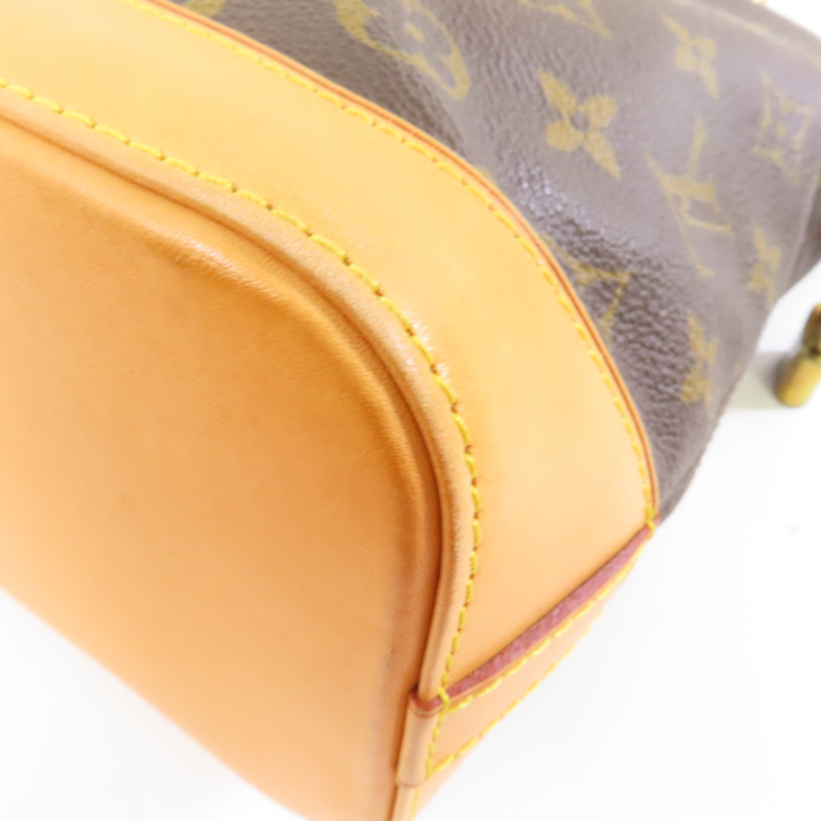 LOUIS VUITTON 【激減優惠】Monogram Lockit金扣手挽袋啡色
