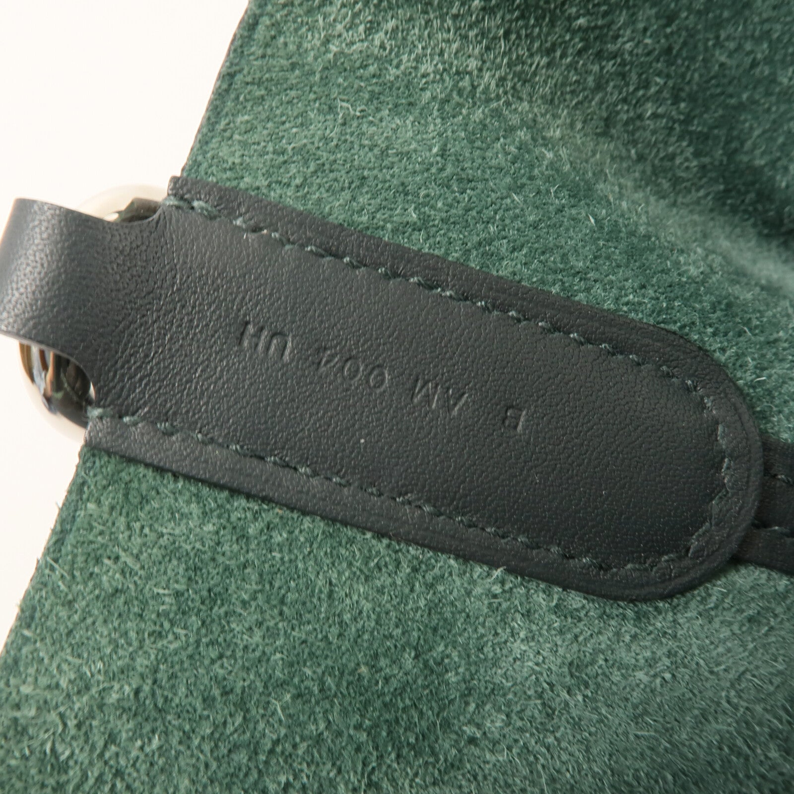 HERMES Clemence皮革In The Loop 23手挽袋Vert Cypres