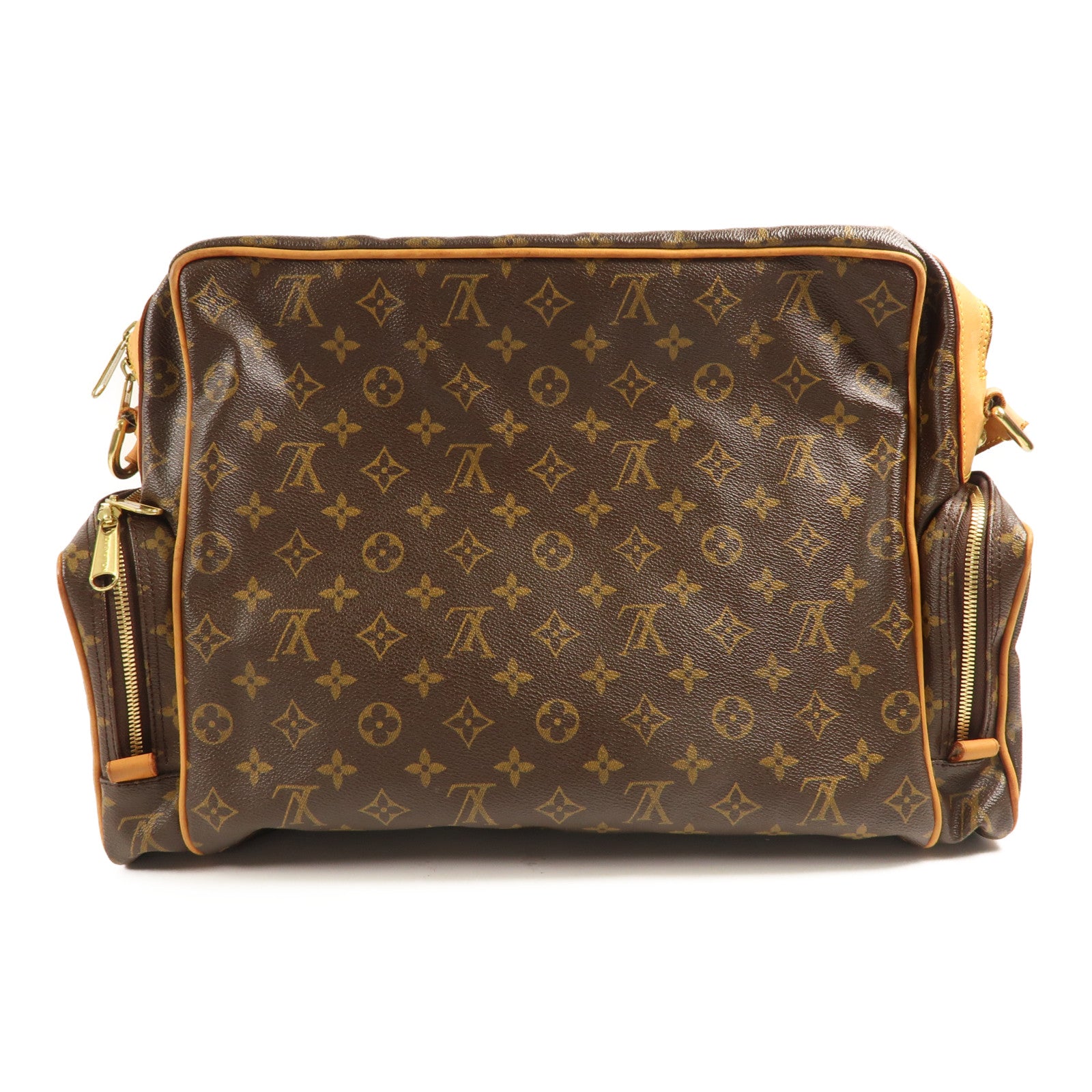 LOUIS VUITTON Monogram Sac Squash金扣肩背袋