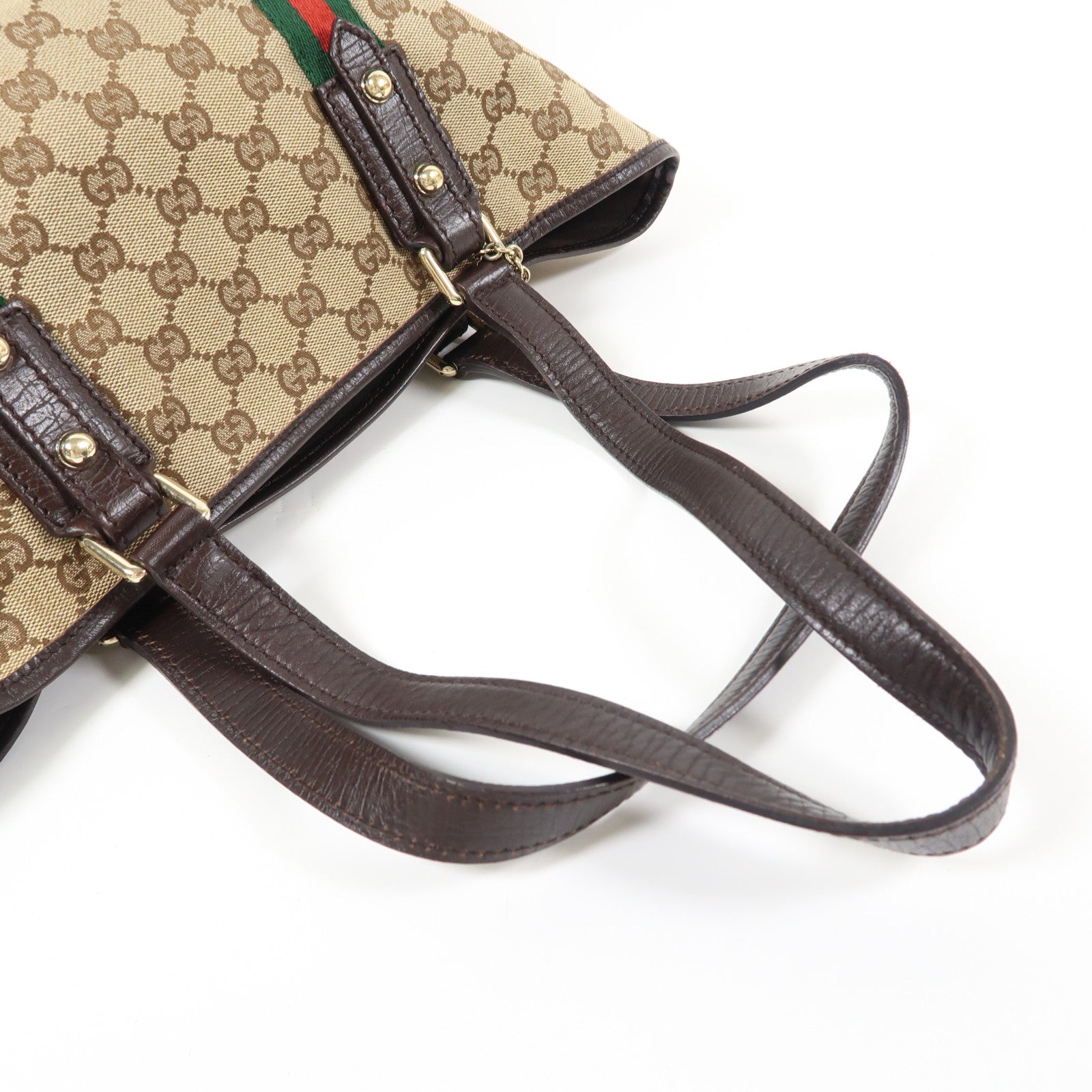 GUCCI 【激減優惠】帆布Shoulder Bag金扣肩背袋