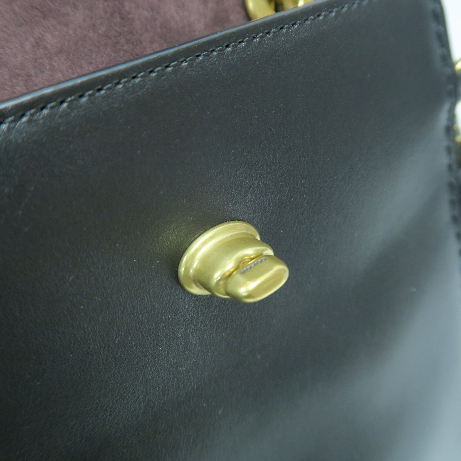COACH 【激減優惠】牛皮皮革Parker Convertible Backpack 16金扣背包黑色