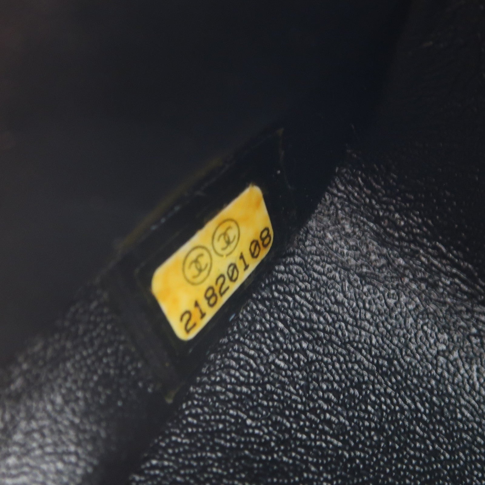 CHANEL 【激減優惠】菱格漆皮皮革Classic Flap 25cm銀扣鏈帶肩背袋黑色