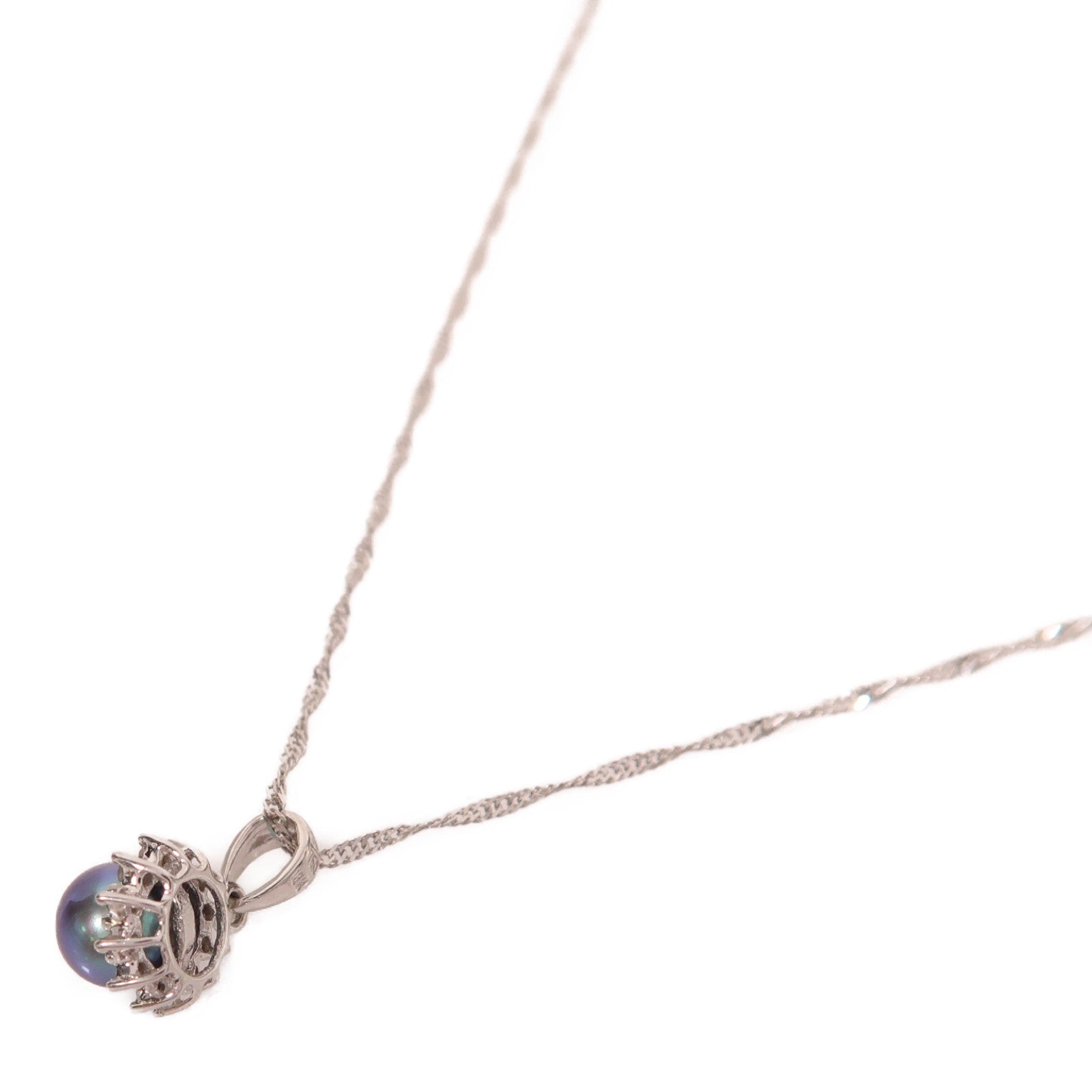 JEWELRY 18K白金Pearl Necklace項鍊