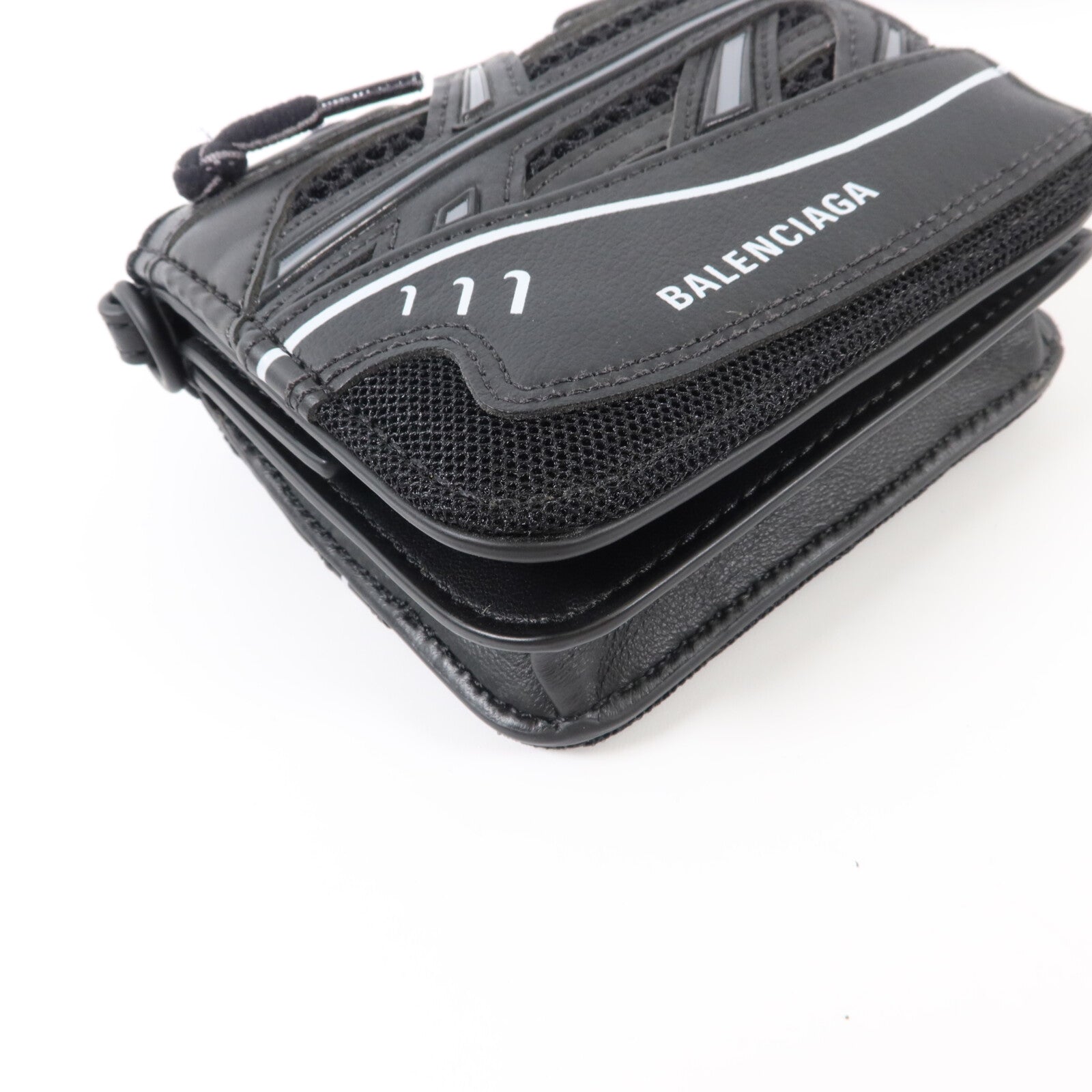 BALENCIAGA 牛皮皮革Sneakerhead Crossbody Wallet肩背袋