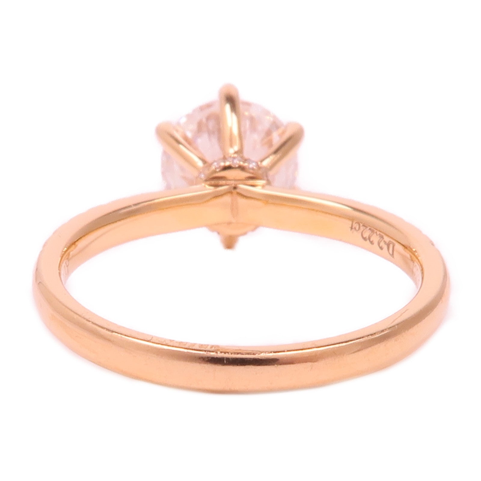 JEWELRY 18K玫瑰金Diamond Ring鑽石戒指US#7