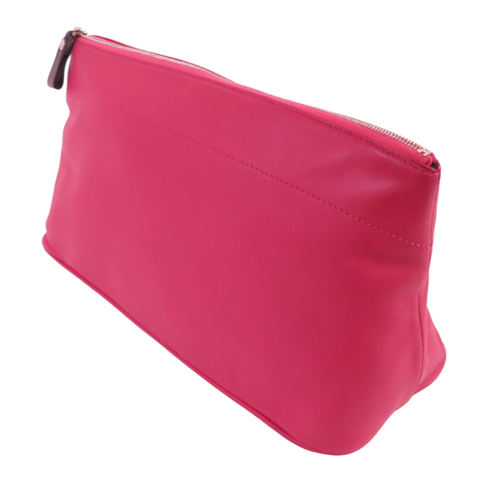 HERMES Swift皮革Touboyu GM Pouch銀扣手拿包