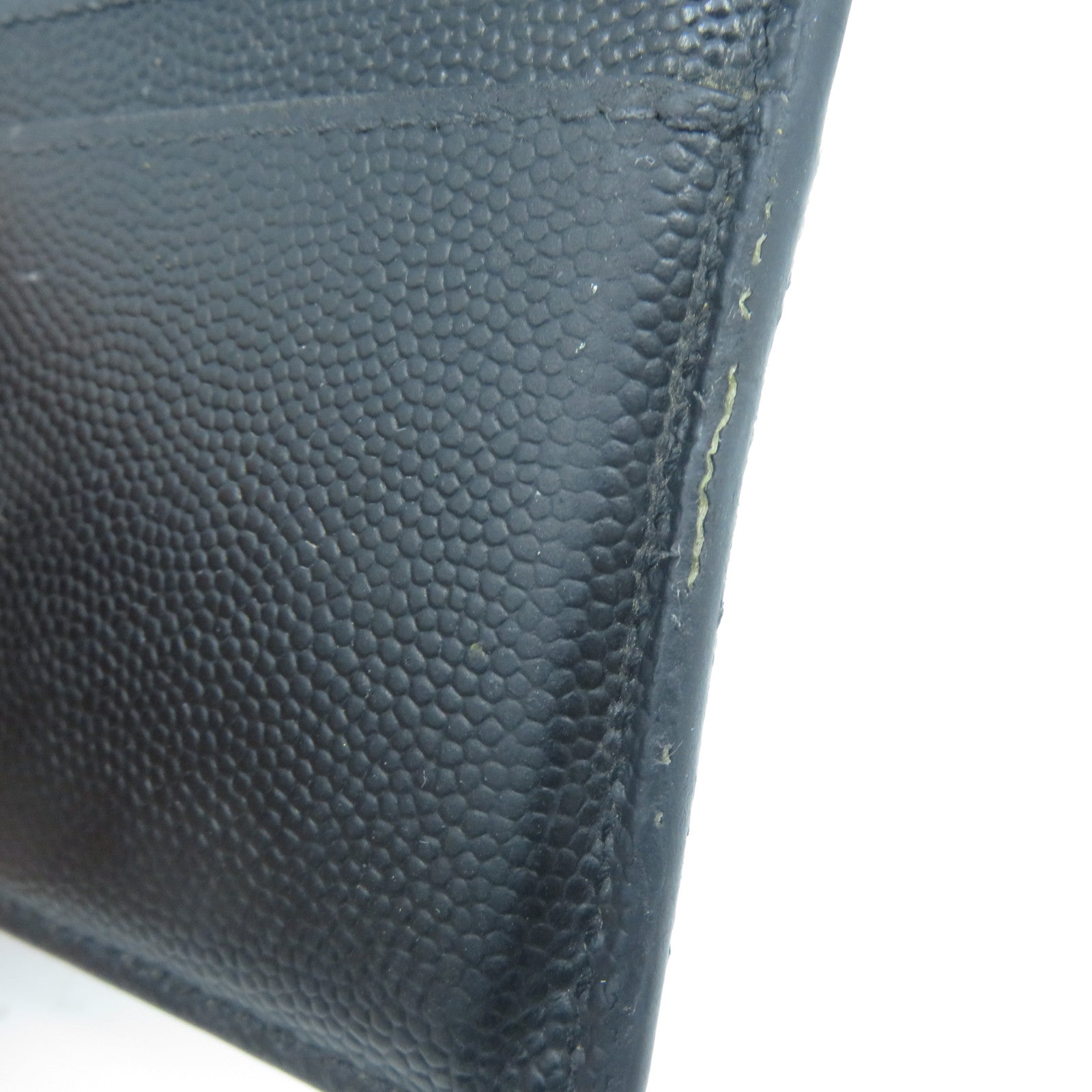 SAINT LAURENT 【激減優惠】牛皮皮革Card Case卡片套黑色