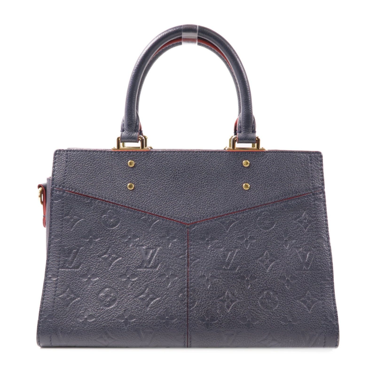 LOUIS VUITTON Monogram Empreinte Sully金扣手挽肩背兩用袋