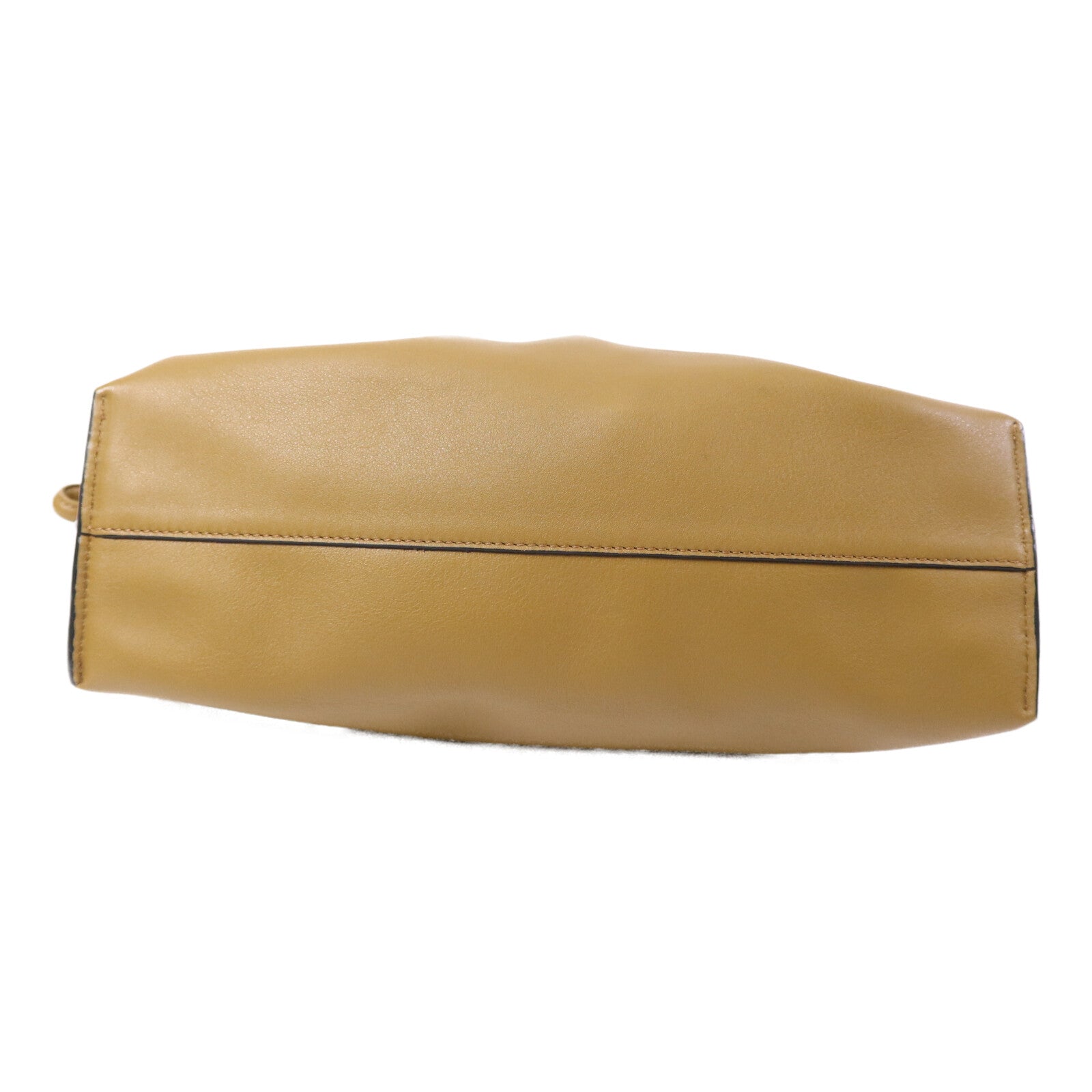 LOEWE 牛皮皮革Flamenco Clutch金扣肩背袋