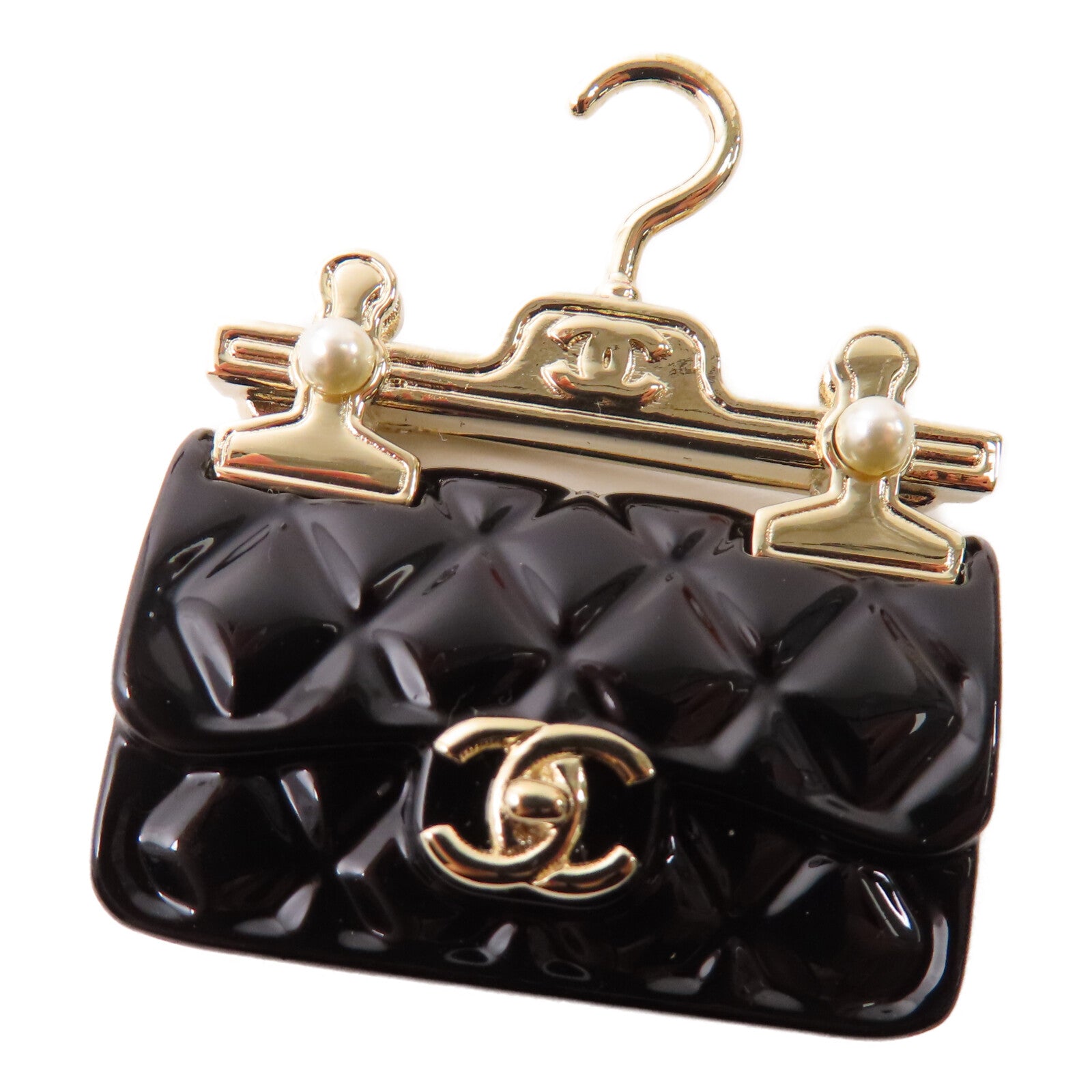 CHANEL 金屬Brooch金扣胸針