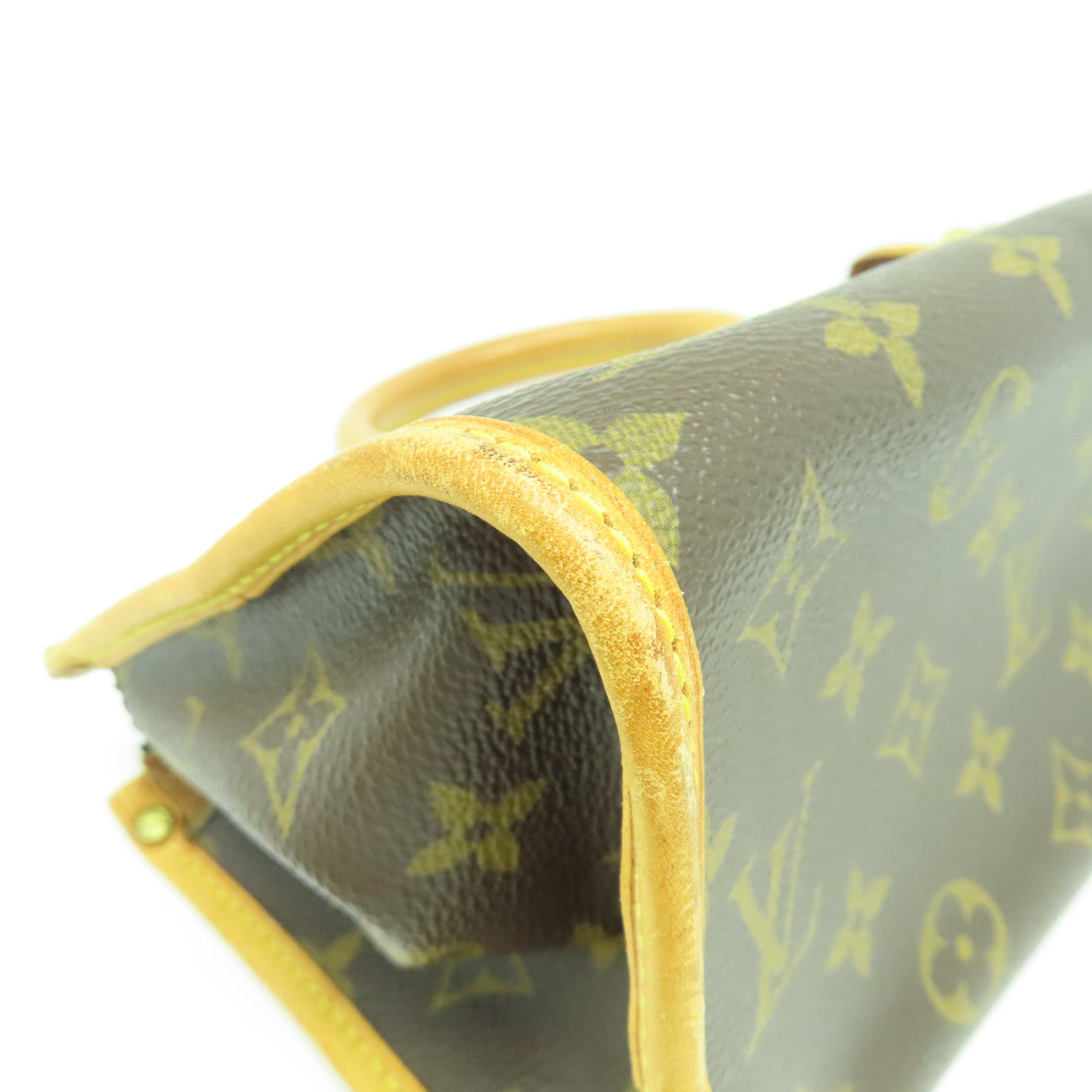 LOUIS VUITTON 【清倉大減價】Monogram Popincourt金扣手挽袋啡色