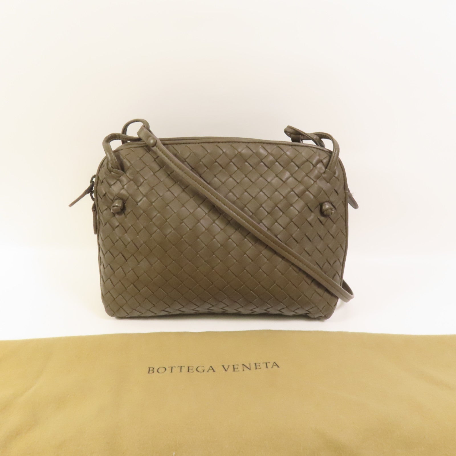 BOTTEGA VENETA 牛皮皮革Nodini Crossbody Bag肩背袋