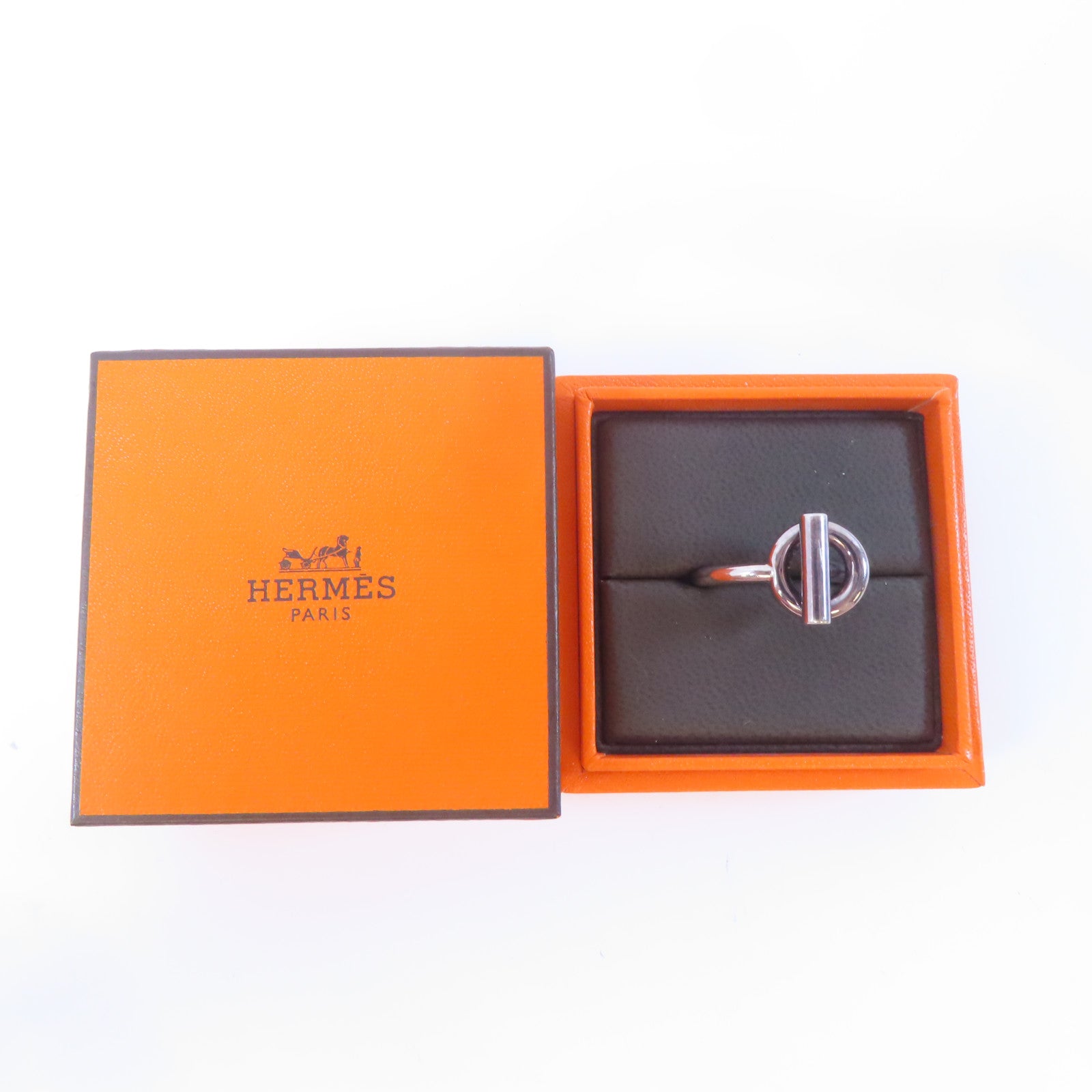 HERMES 925純銀Echappee Ring戒指US#8.75
