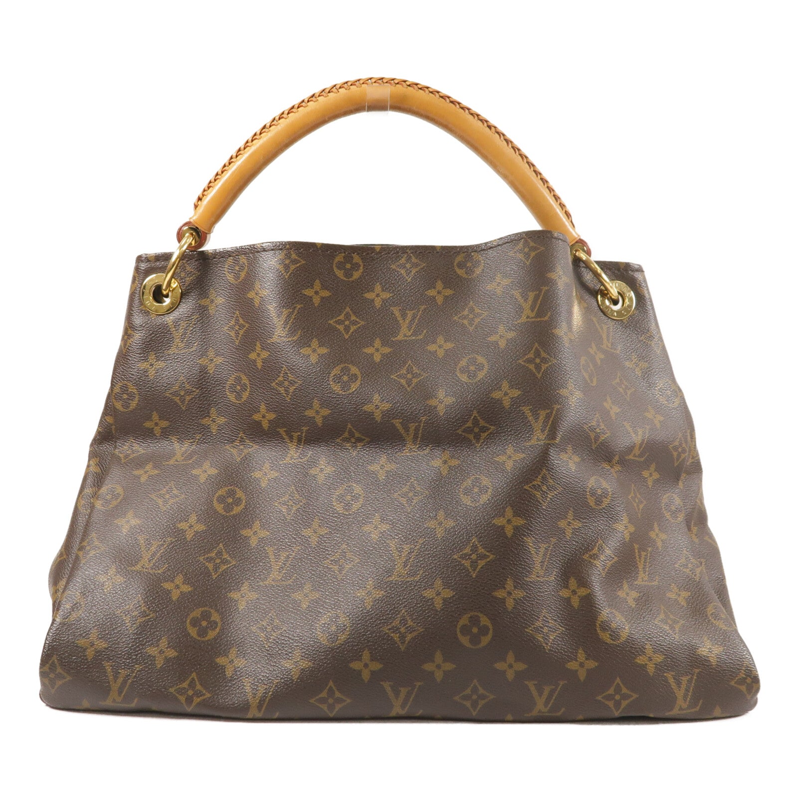 LOUIS VUITTON Monogram Artsy MM金扣肩背袋