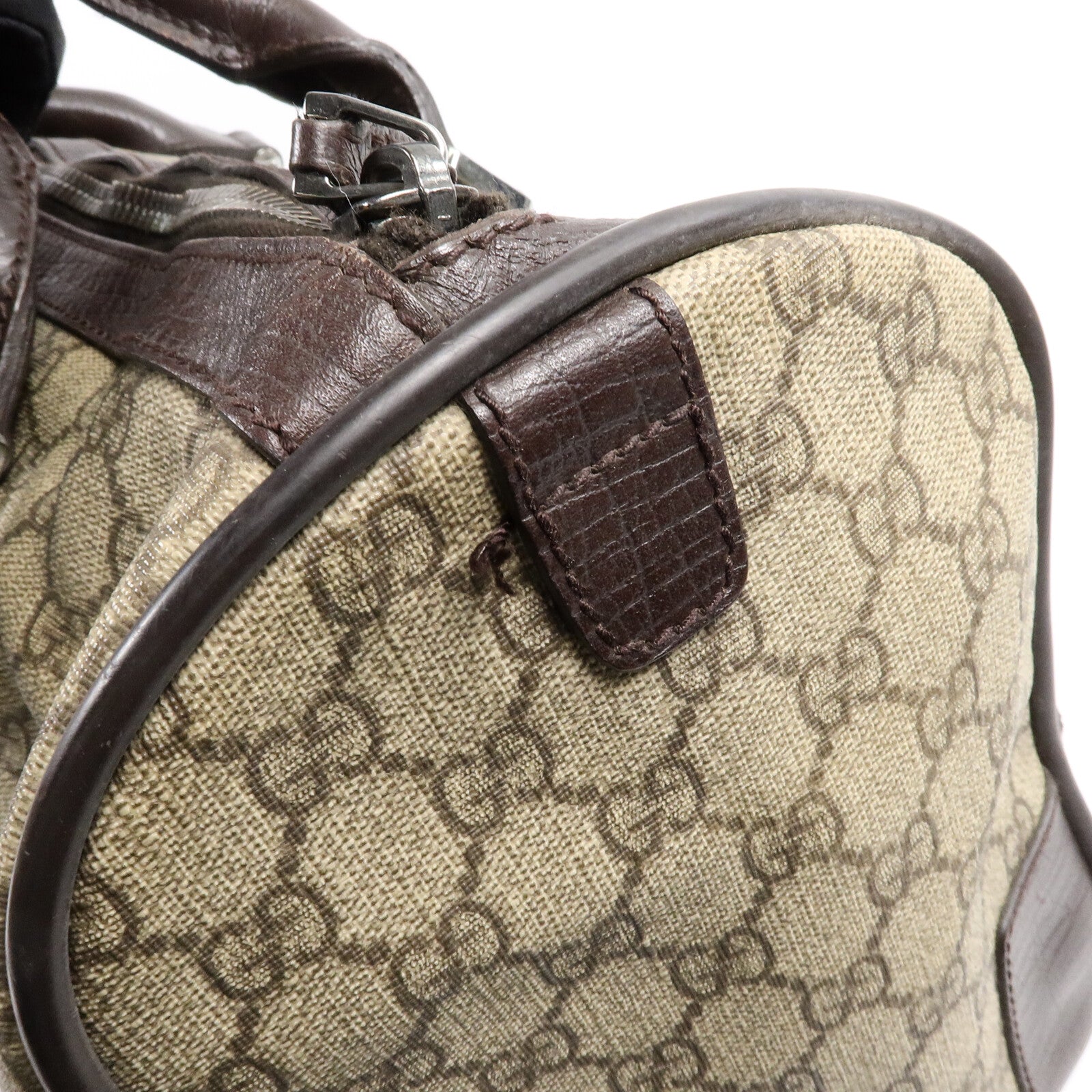 GUCCI 塗層帆布Boston Bag肩背袋